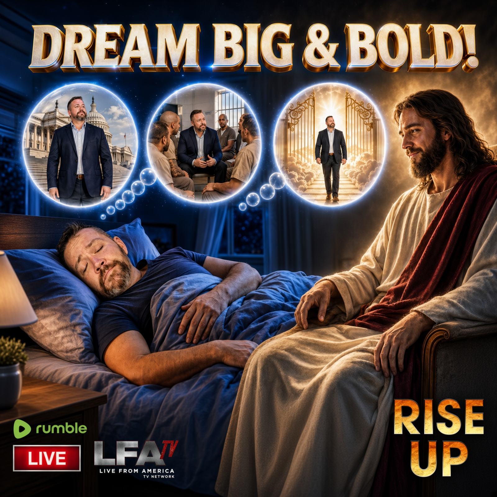 DREAM BIG & BOLD! | RISE UP 8.28.26 720AM