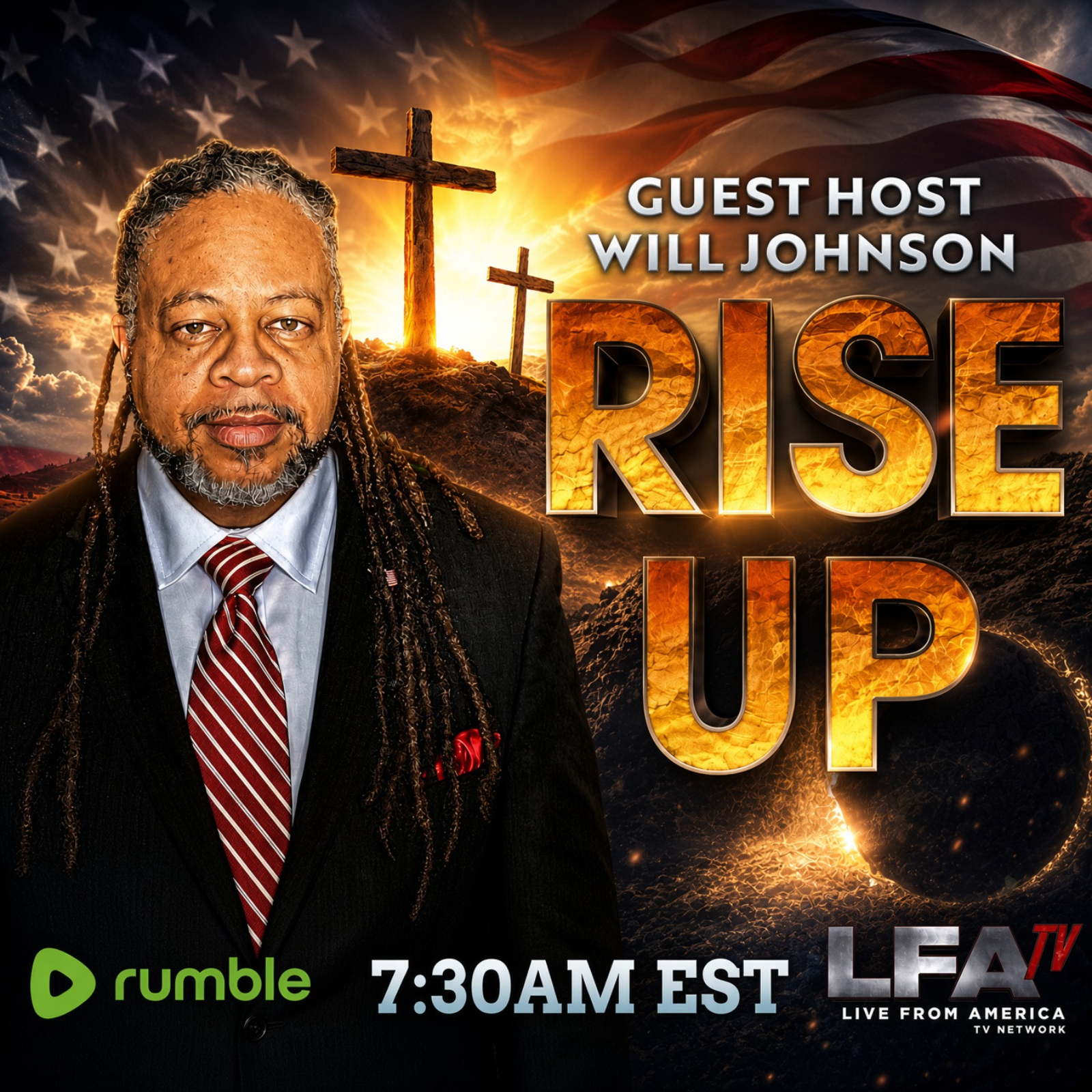 RISE UP with Guest Host Will Johnson 9.2.26 720AM