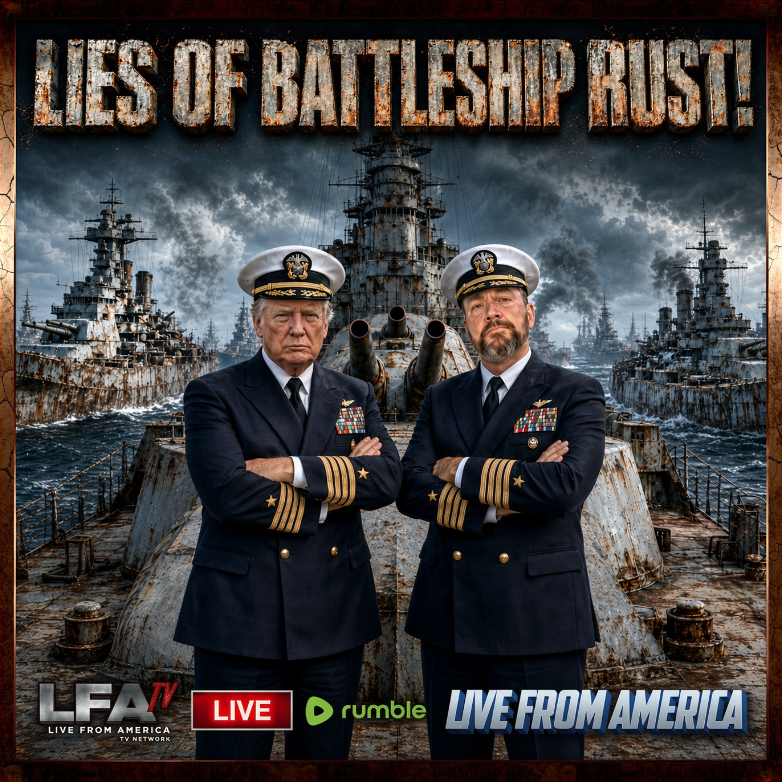 LIES OF BATTLESHIP RUST! | LIVE FROM AMERICA 9.3.26 11AM