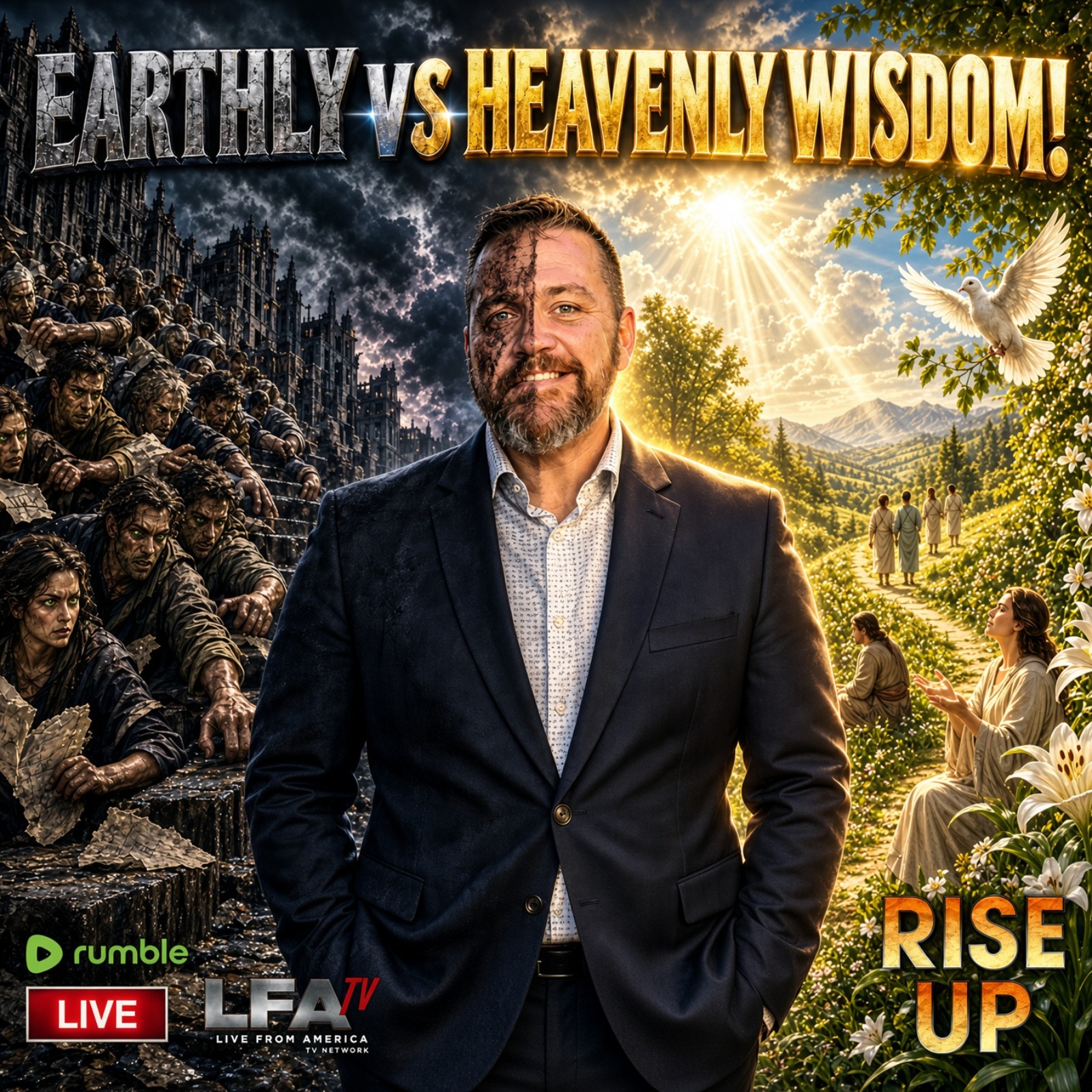 EARTHLY VS HEAVENLY WISDOM! | RISE UP 9.14.26 720AM