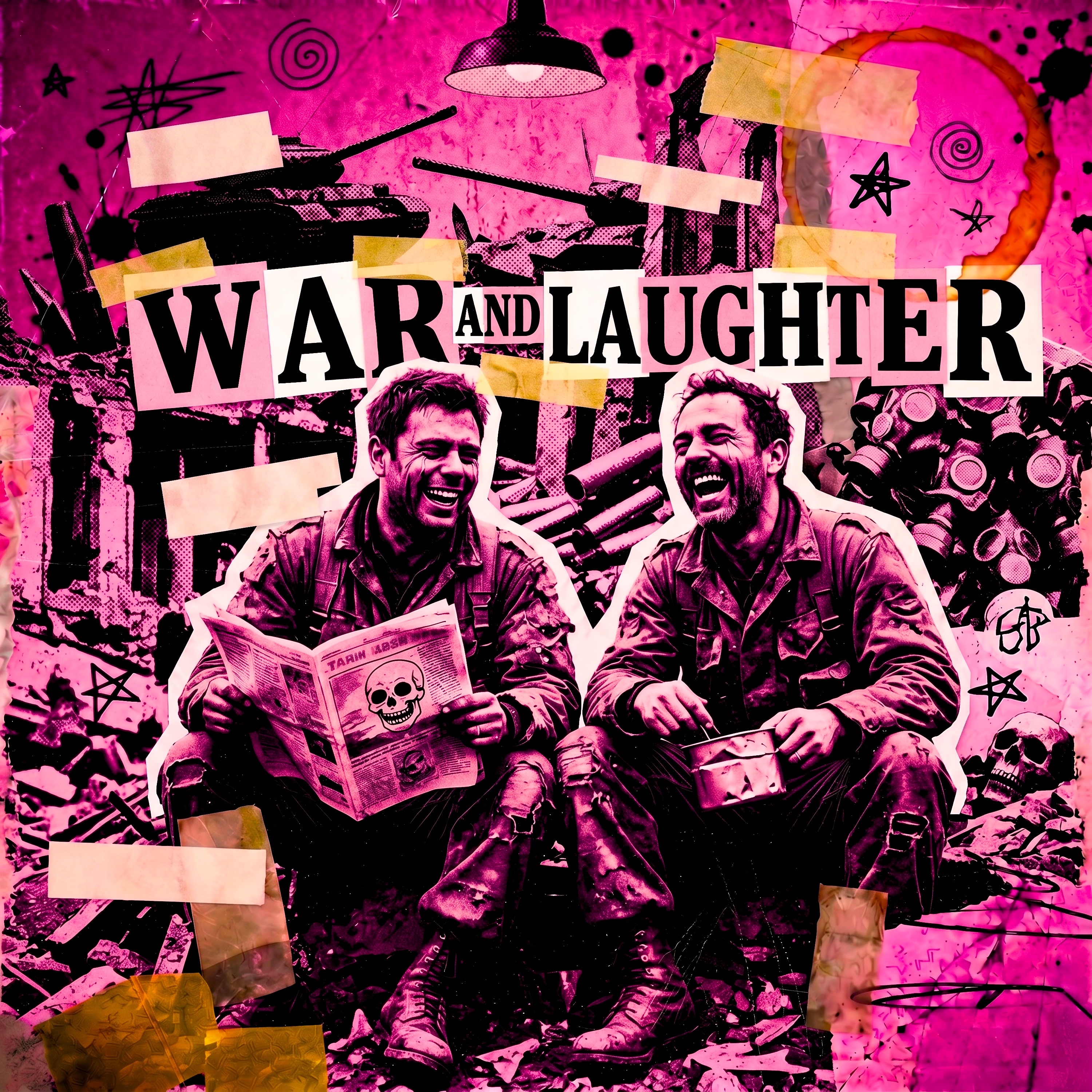 During times of war, it's important to laugh