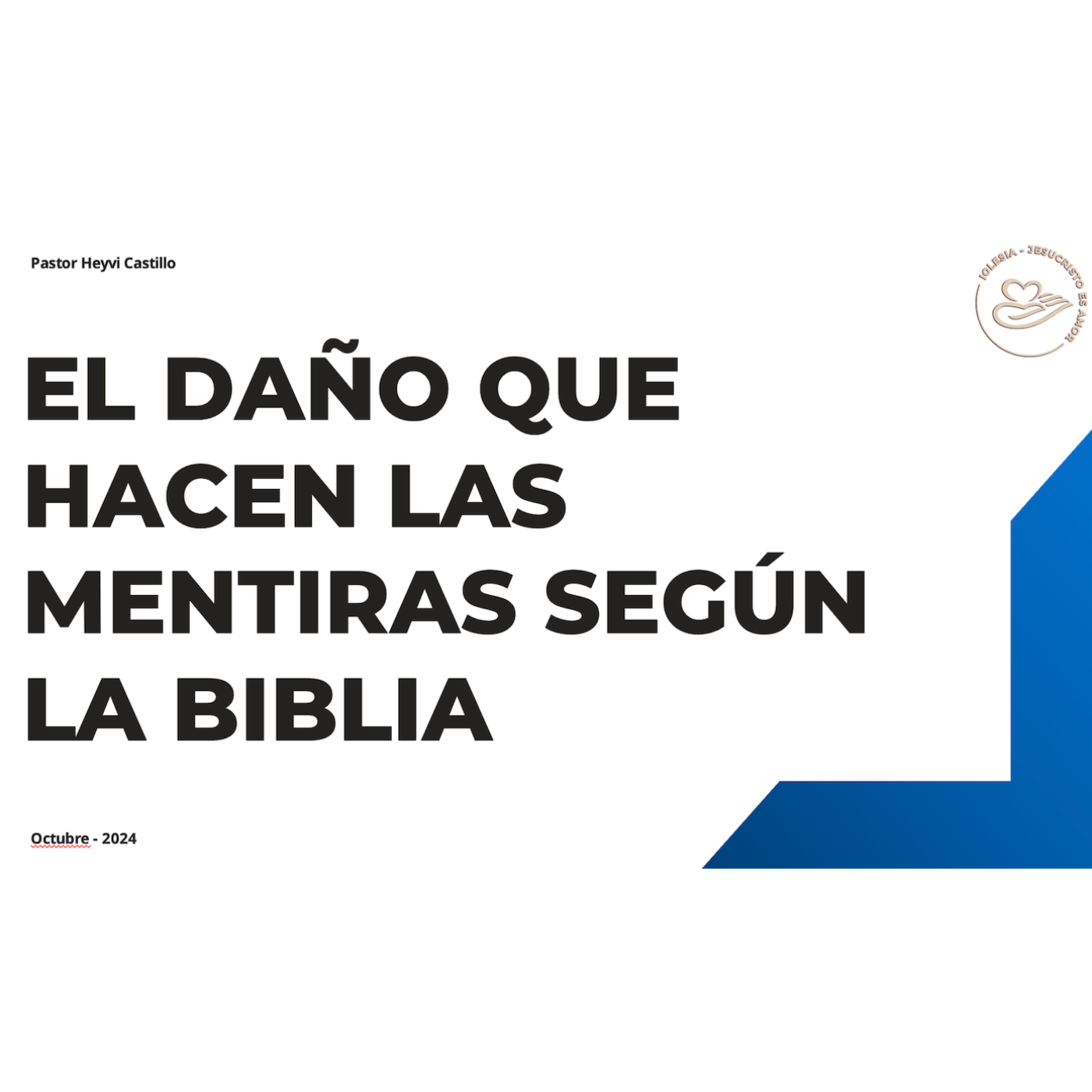 Iglesia Jesucristo es Amor