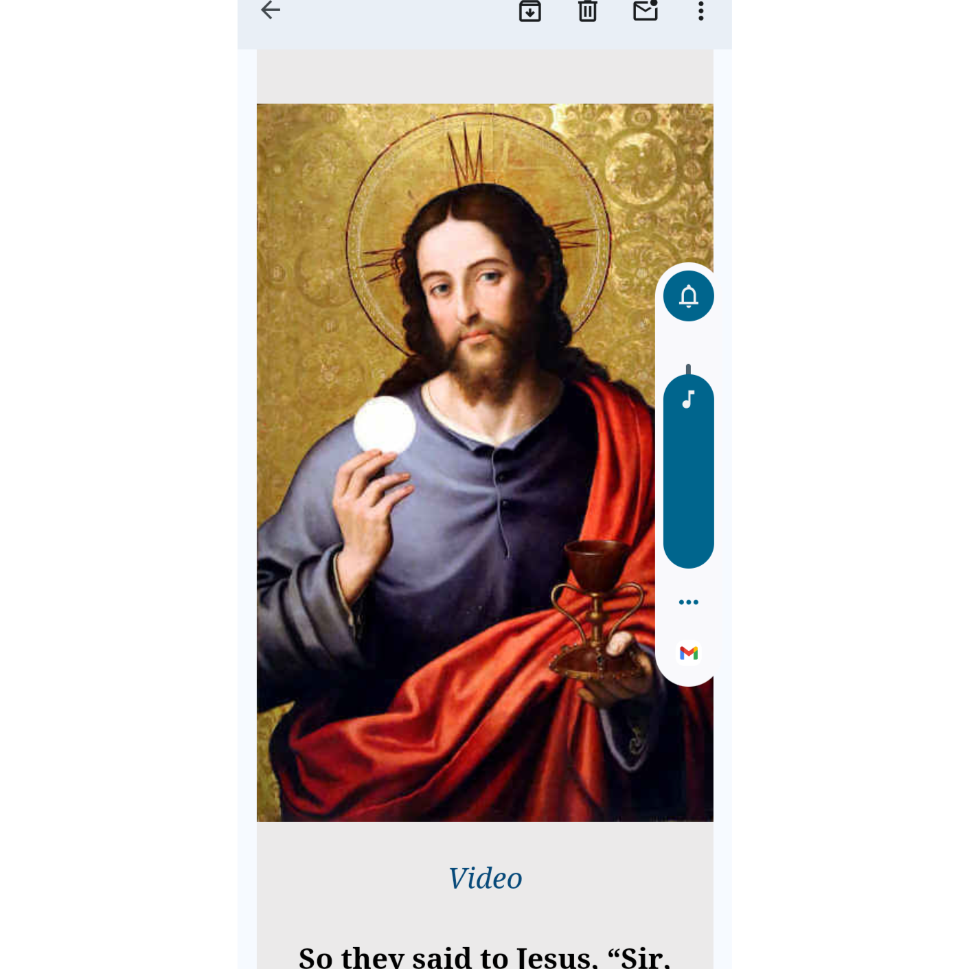 No pierdan la paz, si creen en Dios crean también en mi