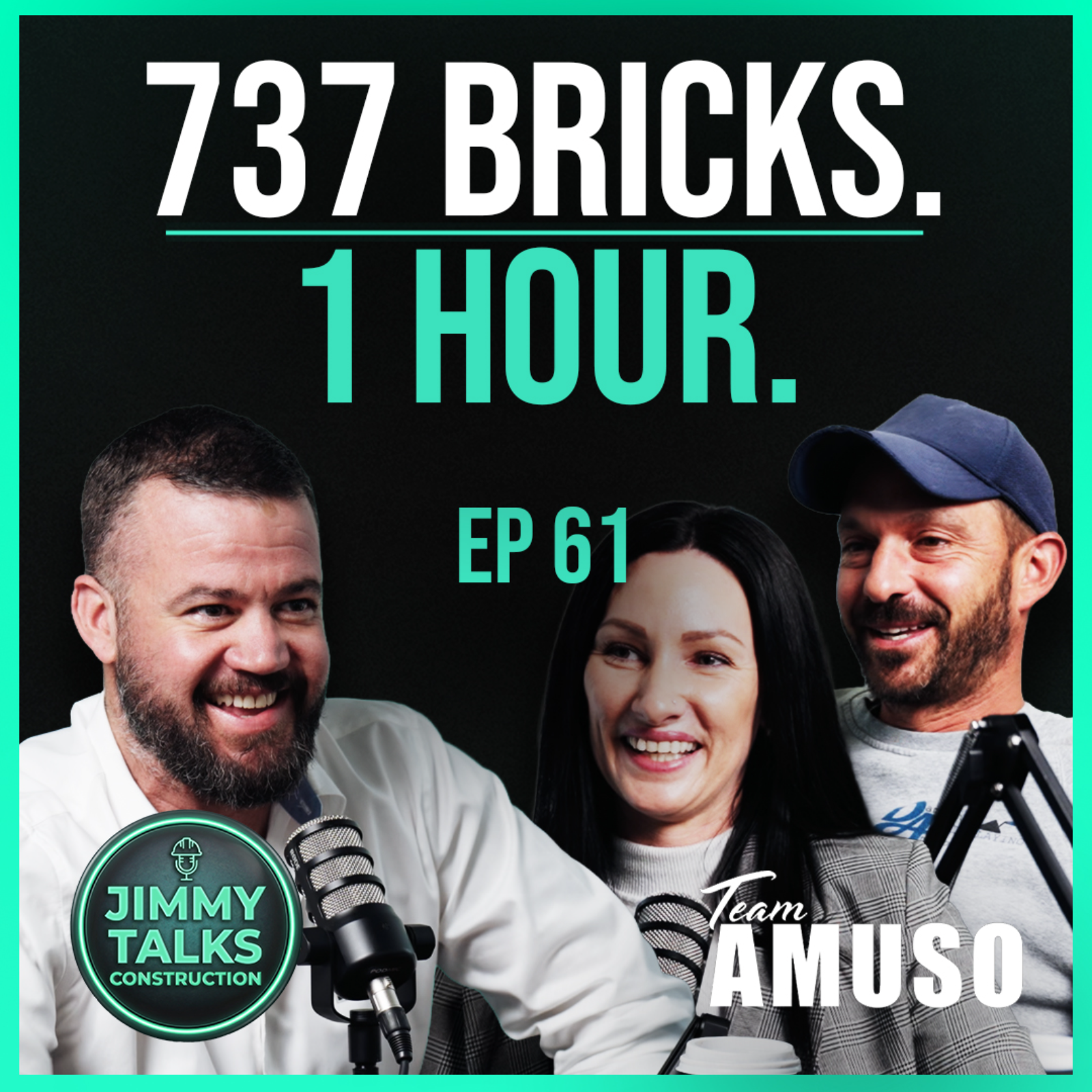 737 Bricks in One Hour: Australia’s Bricklayers on the World Stage | DA Bricklaying Team Amuso