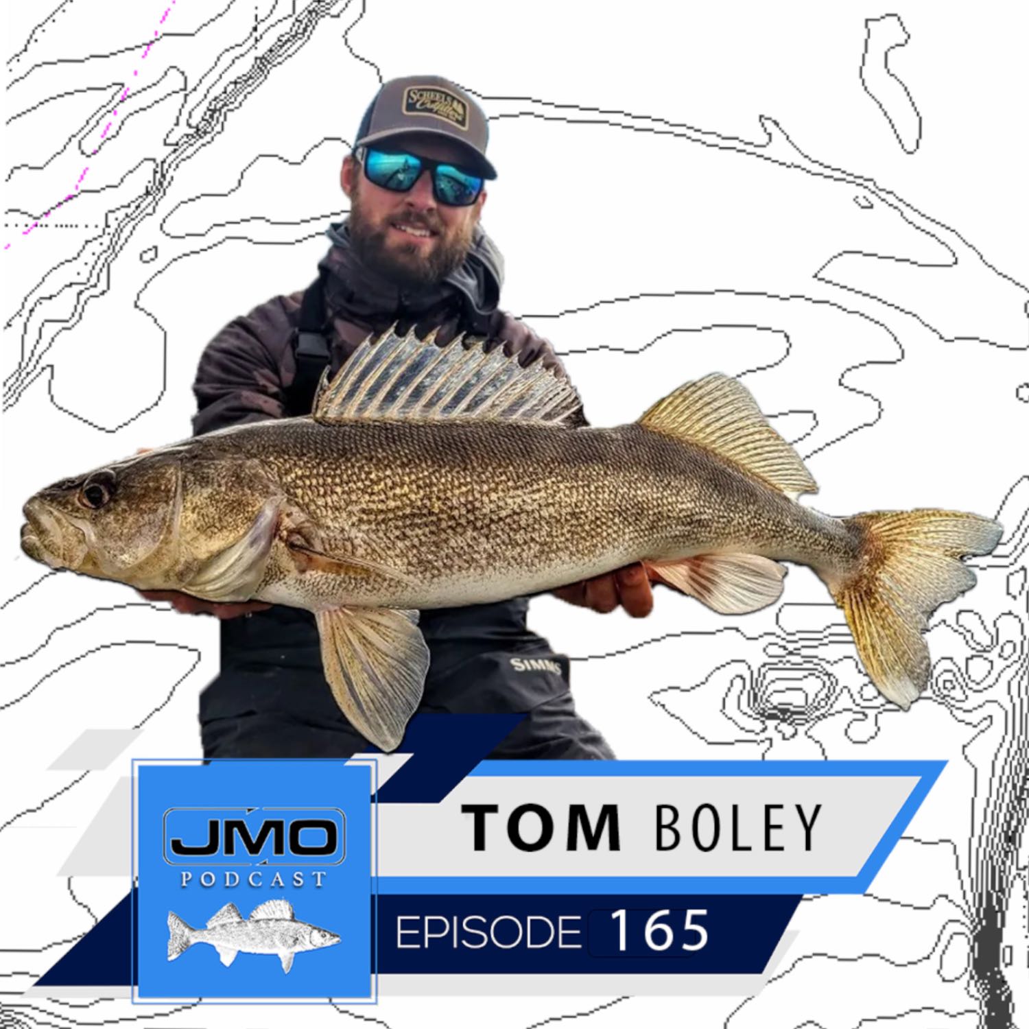 Pre-Spawn River Walleyes w/ Tom Boley | JMO Fishing 165