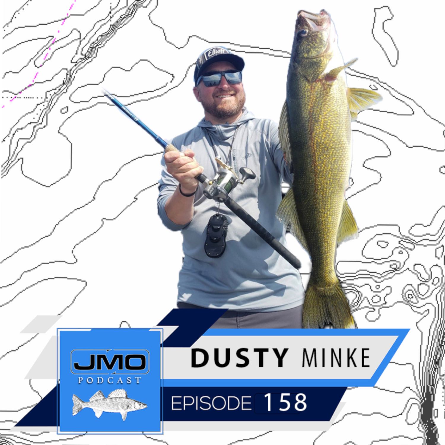 Leech Lake Winter Walleye w/ Dusty Minke | JMO Fishing 158