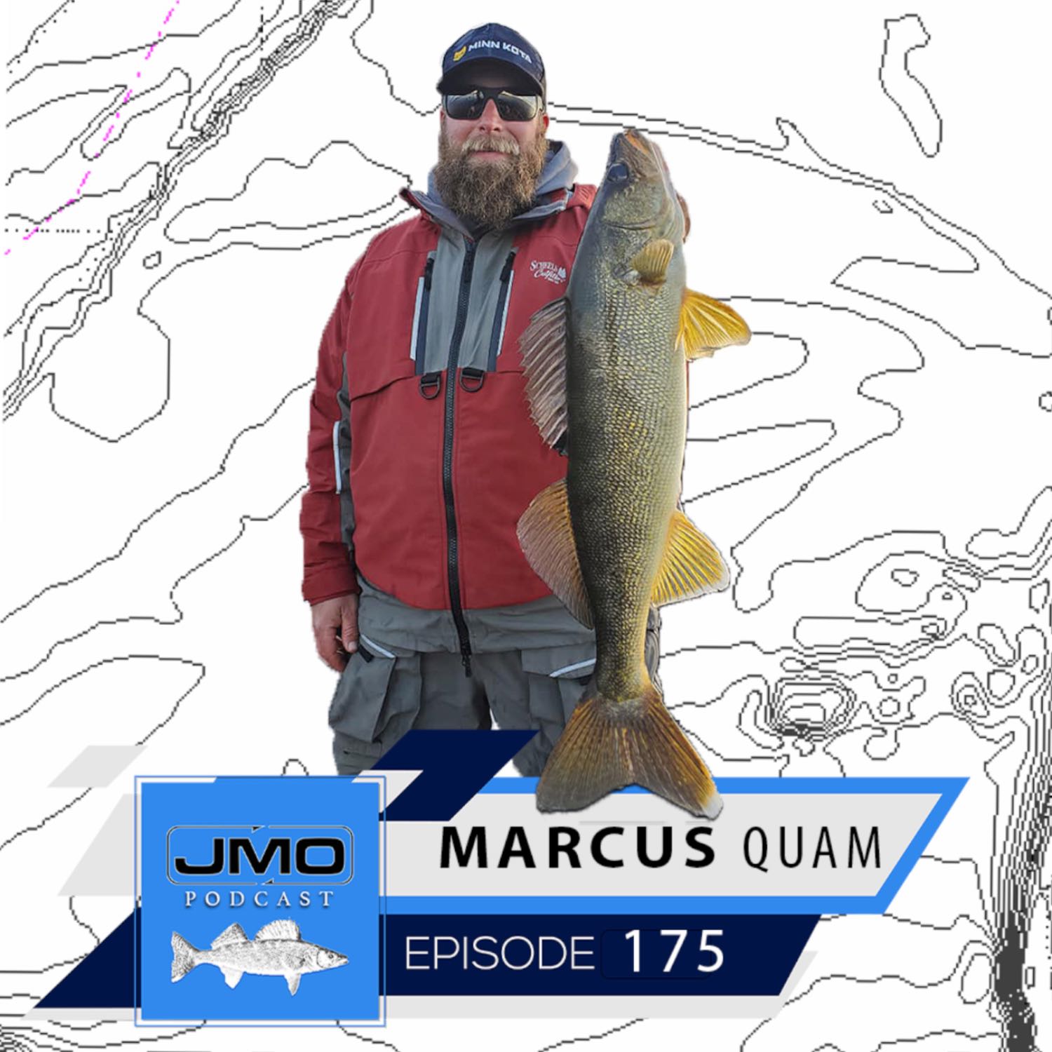 South Dakota Walleyes w/ Marcus Quam | JMO Fishing 175