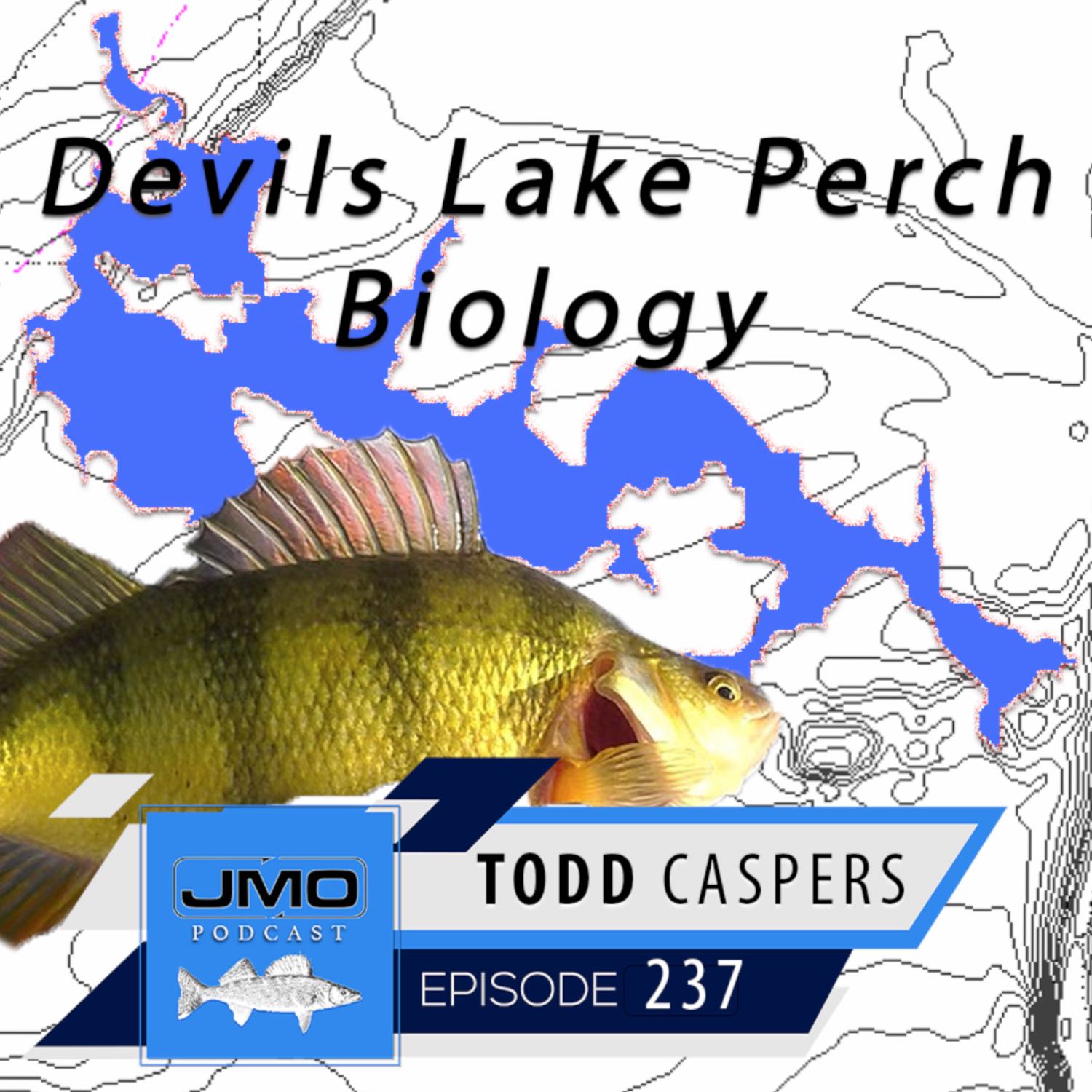 Devils Lake Perch Biology w/ Todd Caspers | JMO Fishing 237