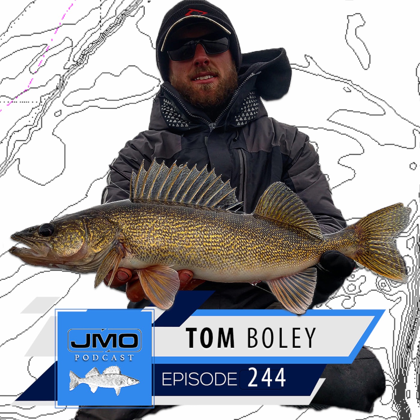 Early Ice Walleye Fishing with Tom Boley - Catch Cover