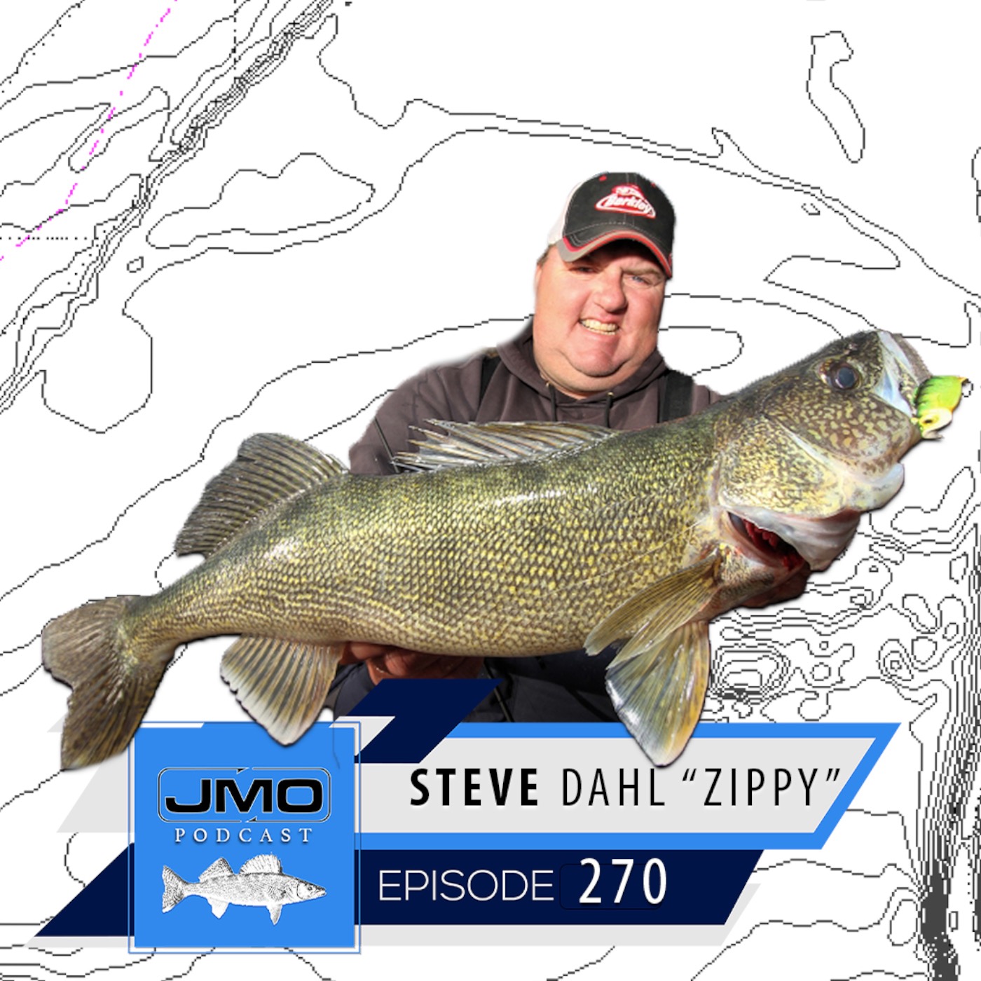 Guiding On Devils Lake How It All Began w/ Steve “Zippy” Dahl | JMO Fishing 270