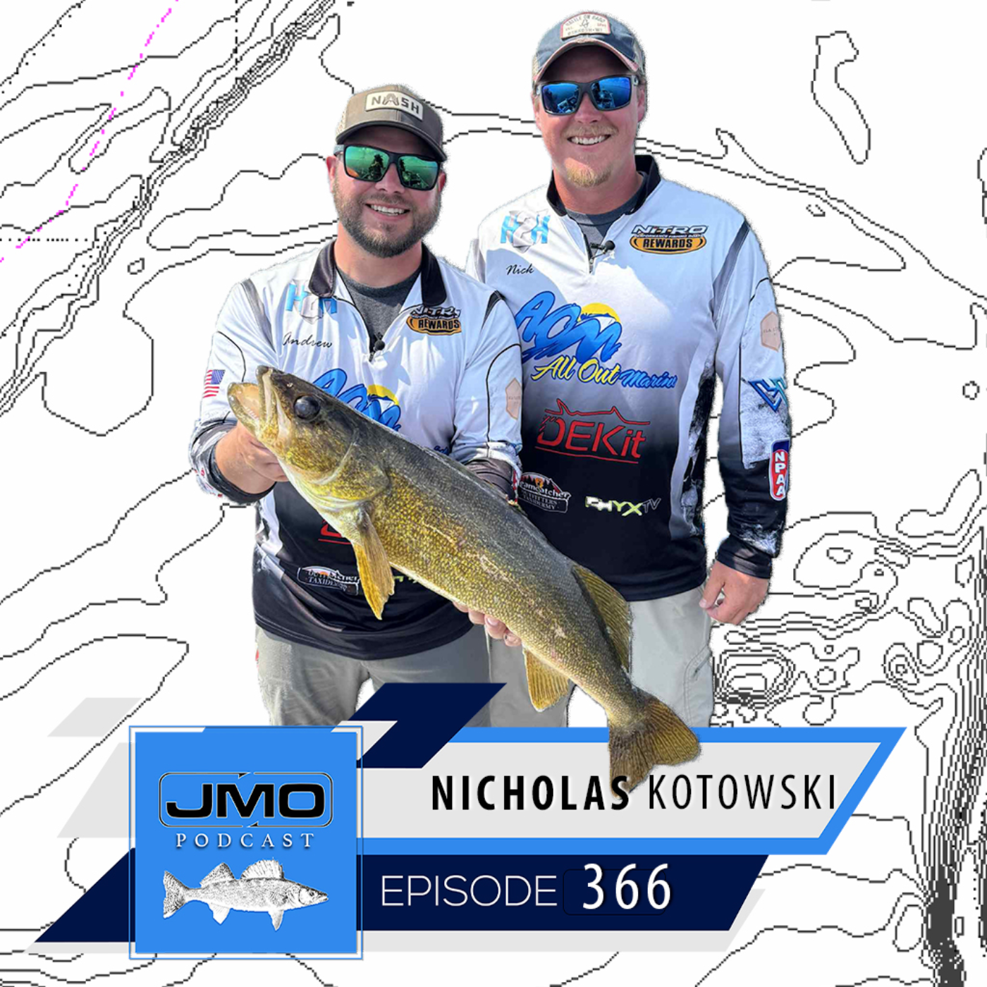 Two-Time Head 2 Head Walleye League Champion w/ Nicholas Kotowski | JMO Fishing 366