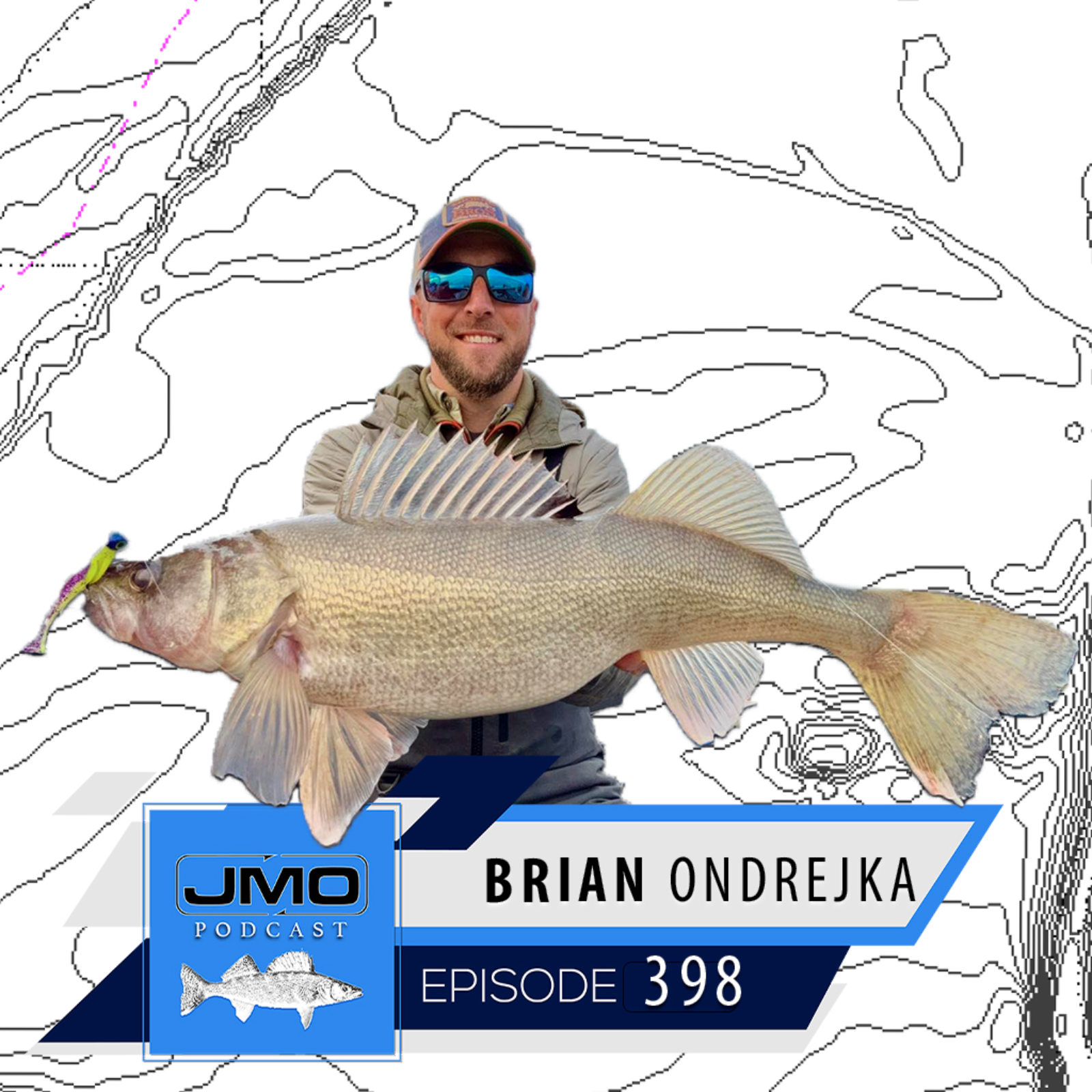 Spring Walleyes w/ Brian Ondrejka | JMO Fishing 398
