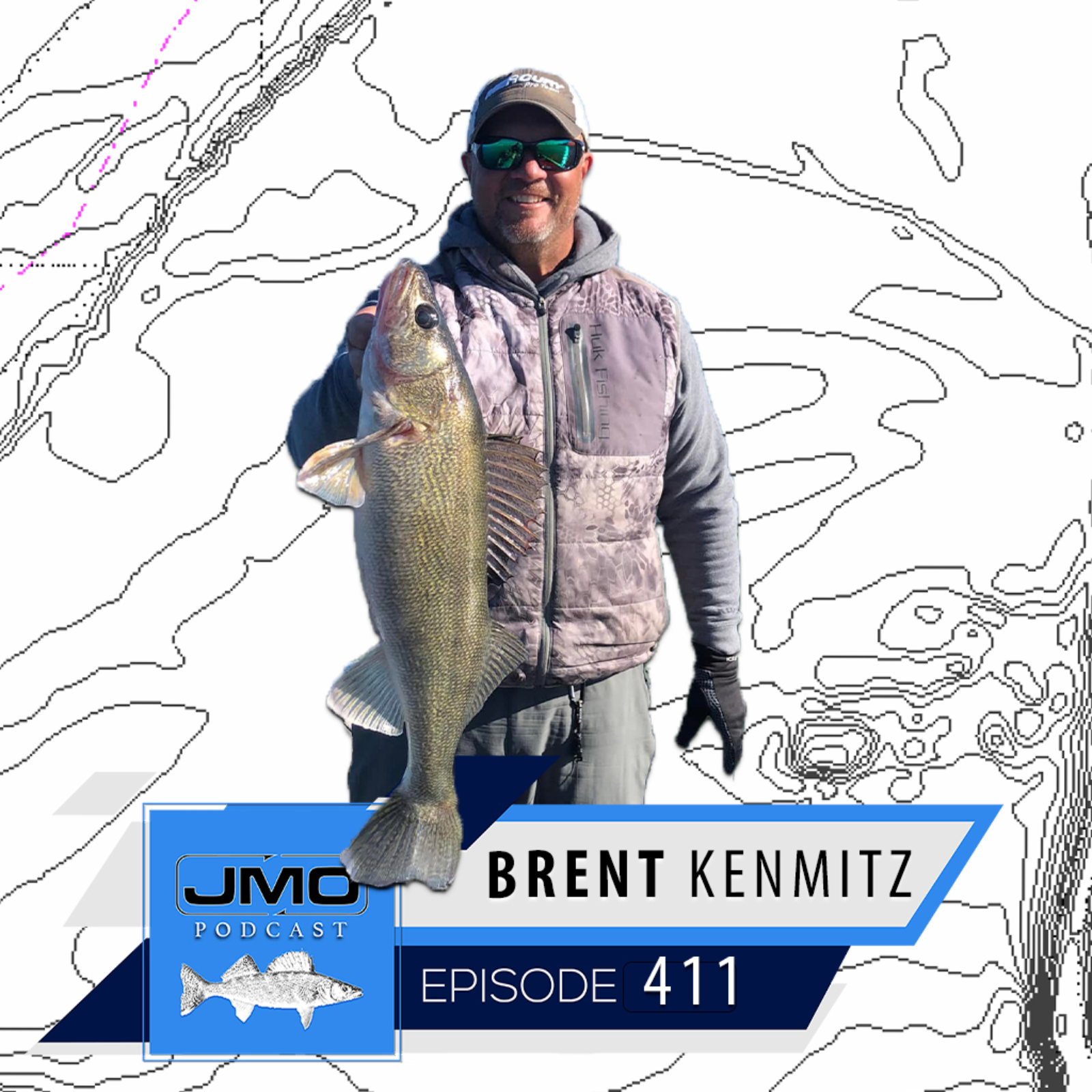 Lake Oahe Walleyes w/ Brent Kemnitz | JMO Fishing 411
