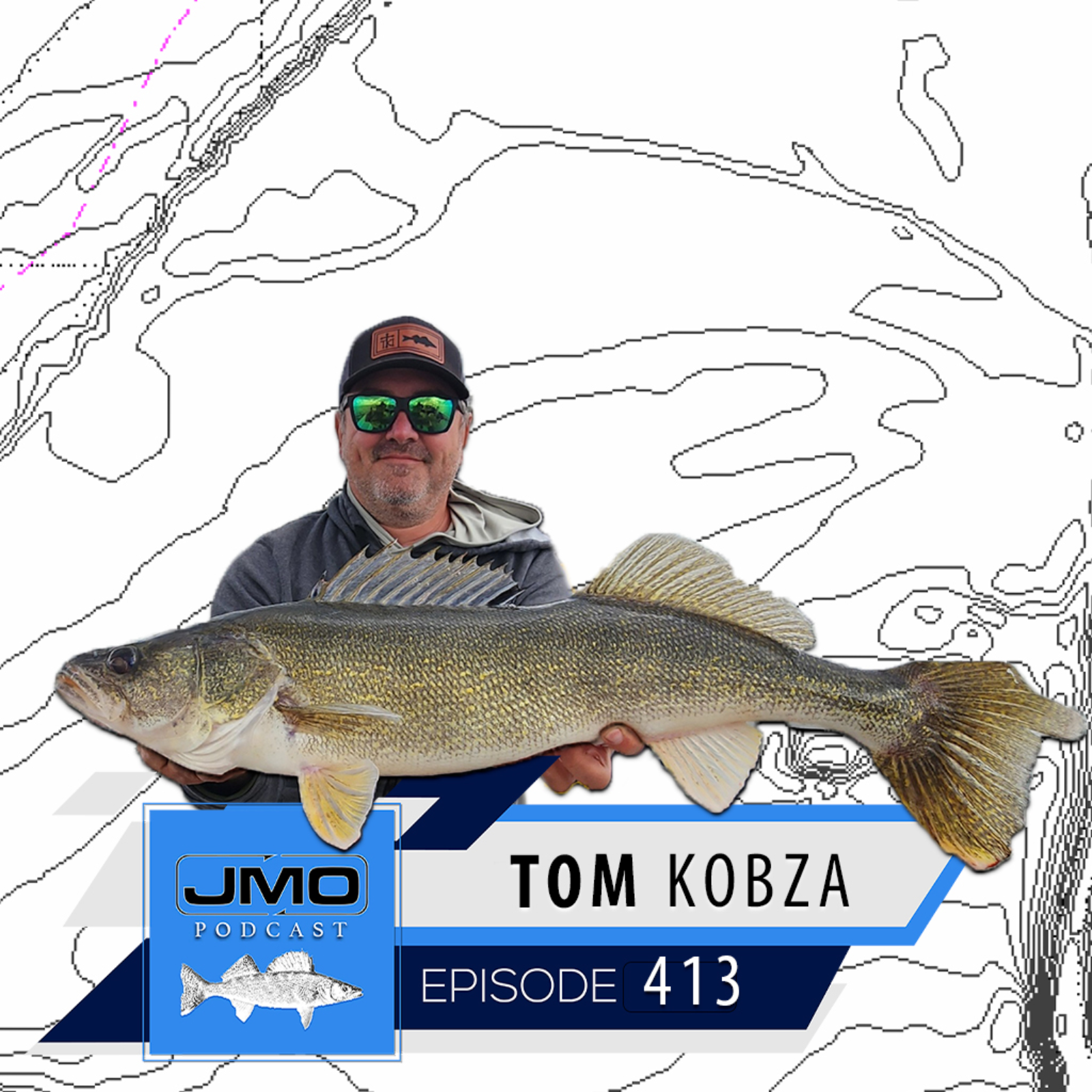 Fort Peck Walleyes w/ Tom Kobza | JMO Fishing 413