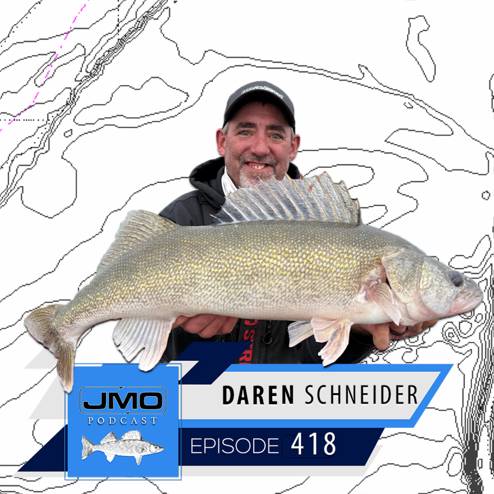 Trophy Pothole Walleyes w/ Daren Schneider | JMO Fishing 418