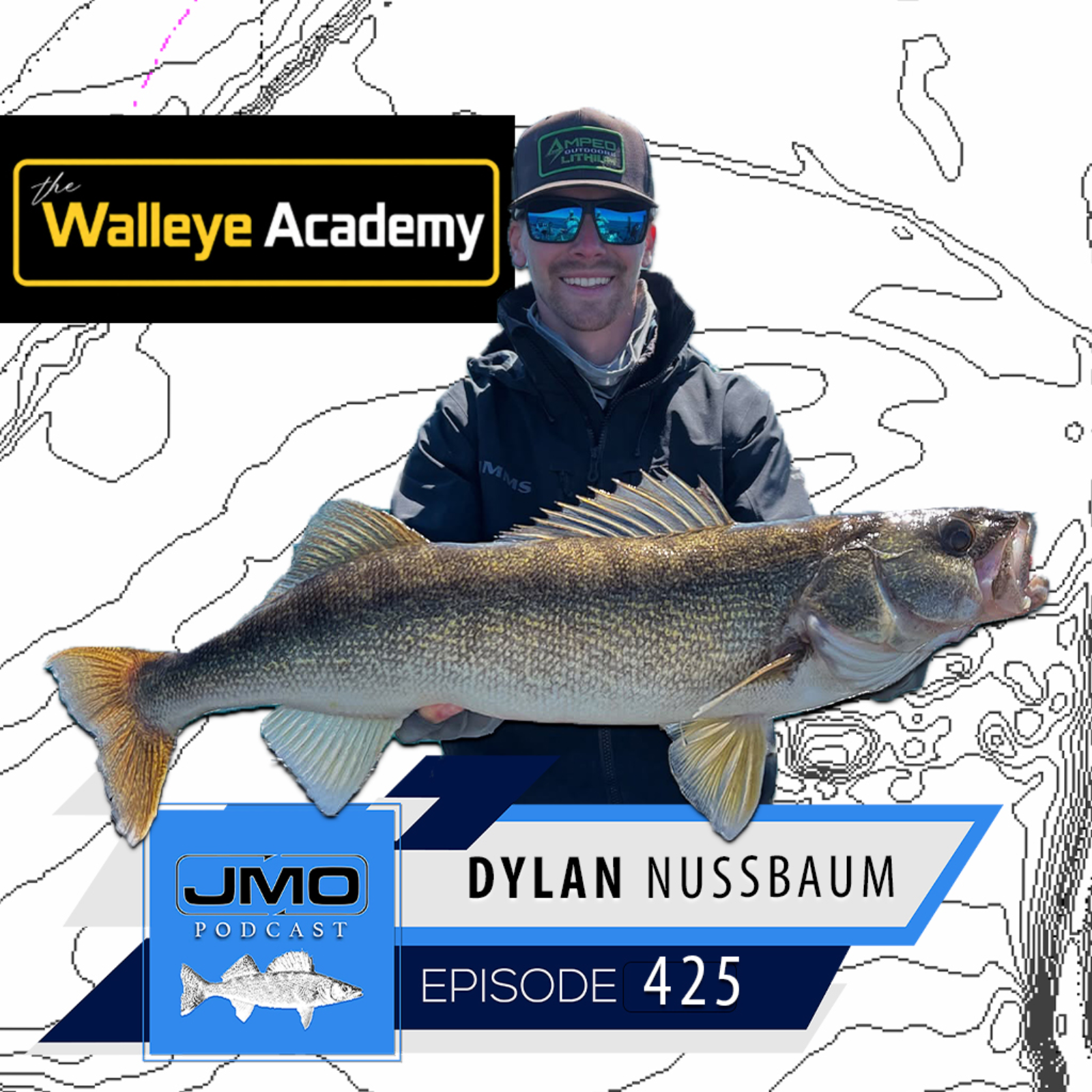 Walleye Academy & Green Bay Recap w/ Dylan Nussbaum | JMO Fishing 425 episode artwork