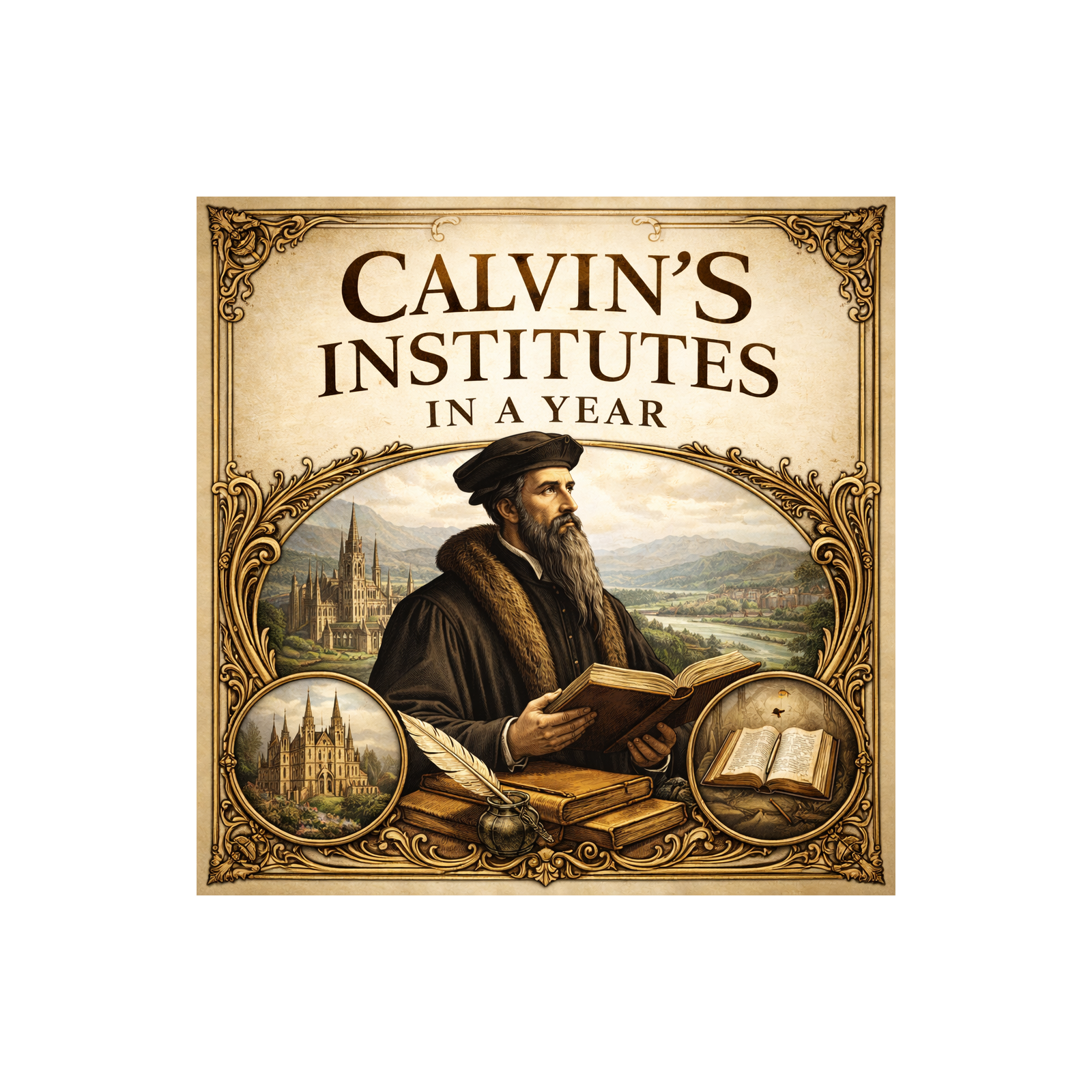 John Calvin\'s Institutes in a Year