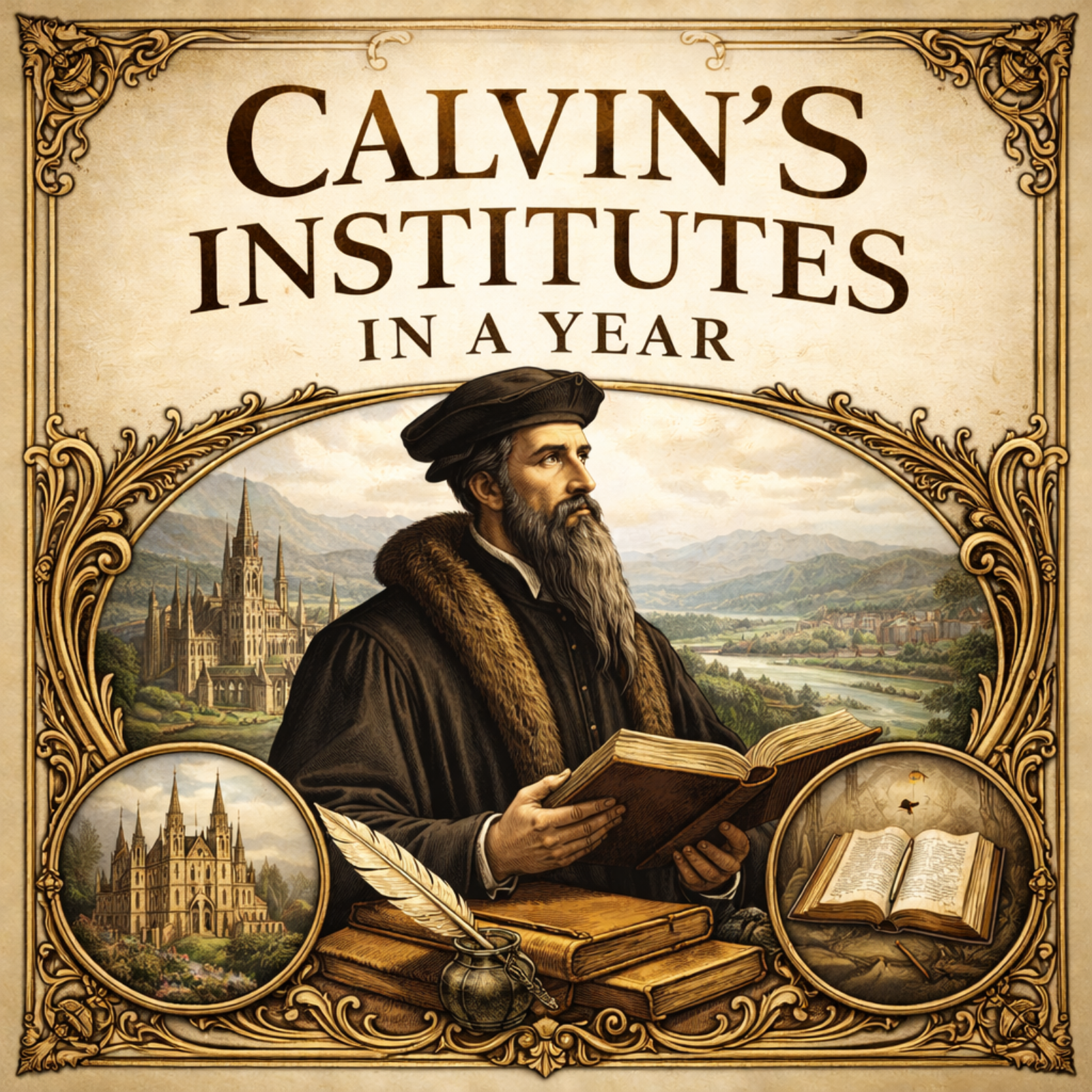 John Calvin\'s Institutes in a Year