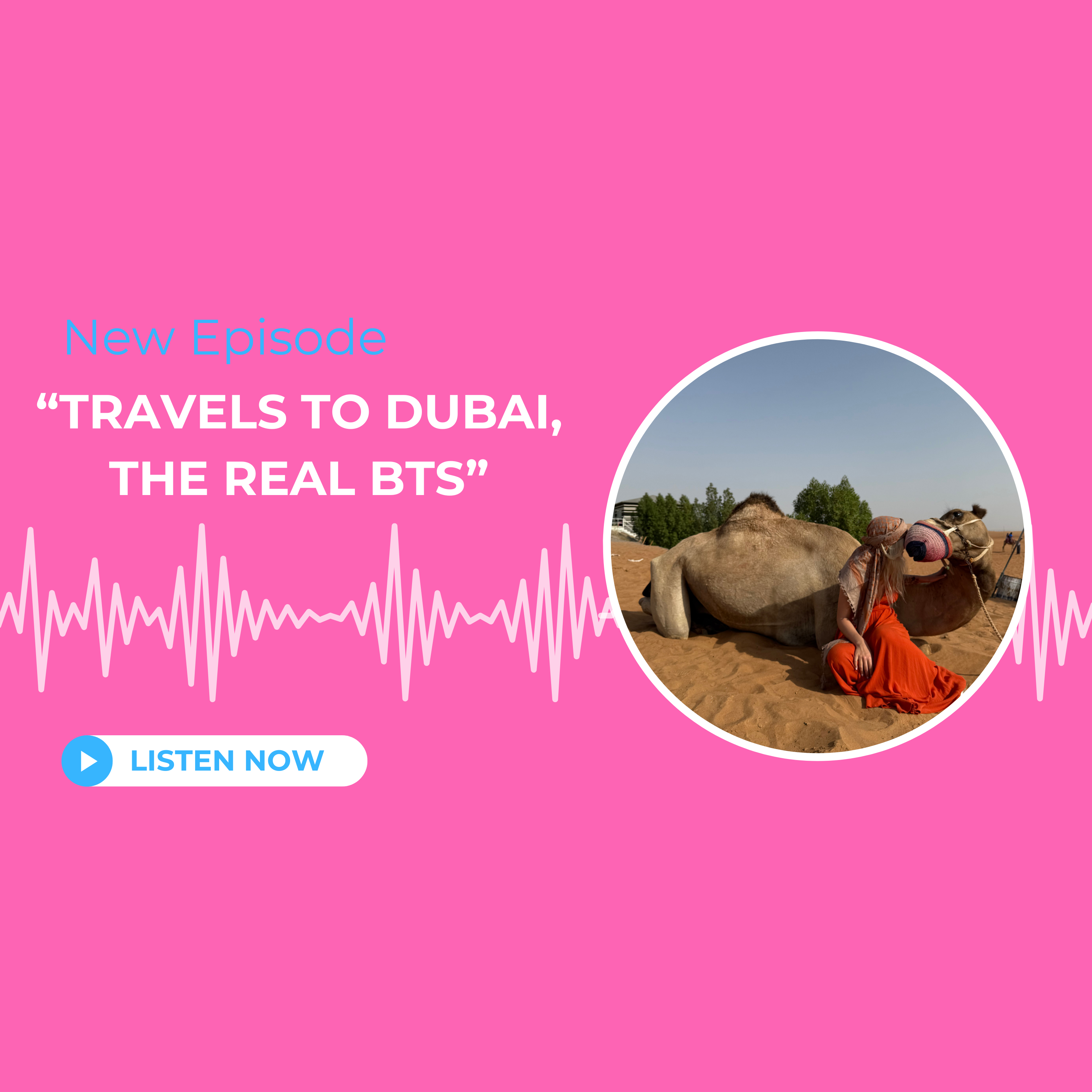 "Travels to Dubai, the Real BTS" episode artwork