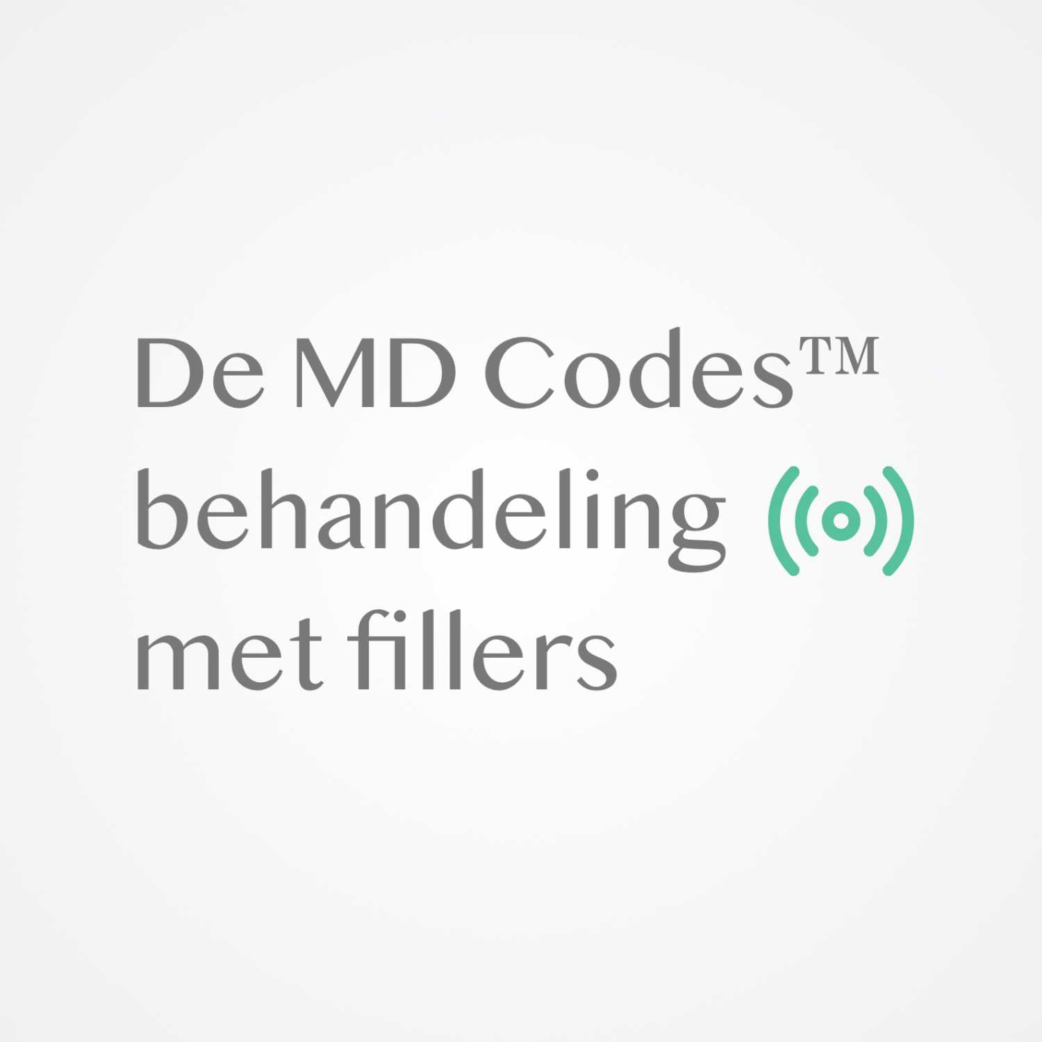 De MD Codes™ behandeling met fillers De MD Codes™ behandeling met fillers