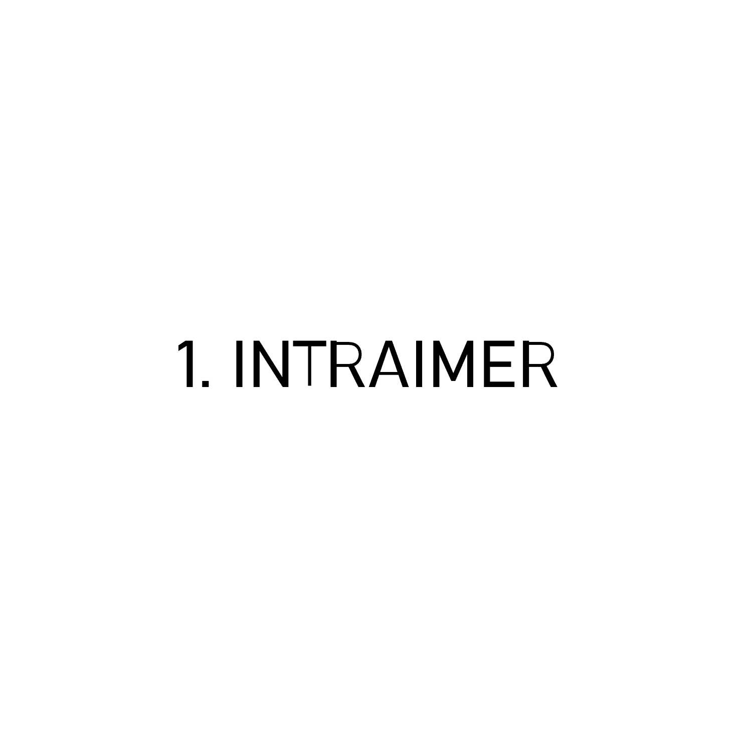 1. Intraimer (Intro y Disclaimer)