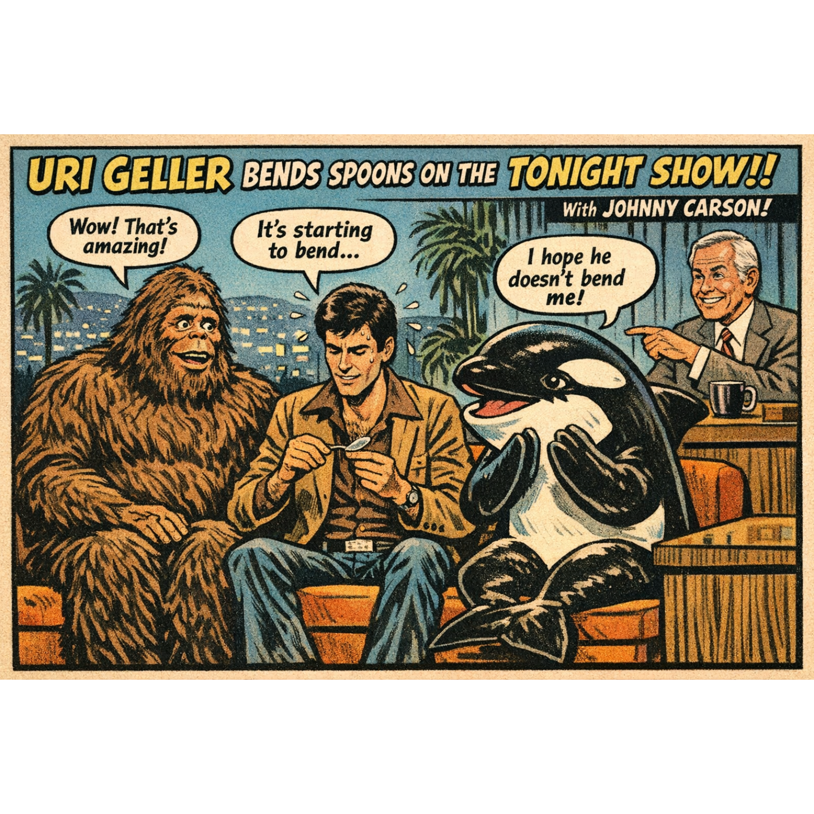 Before the Spoons Bent - Uri Geller part 1 of 3