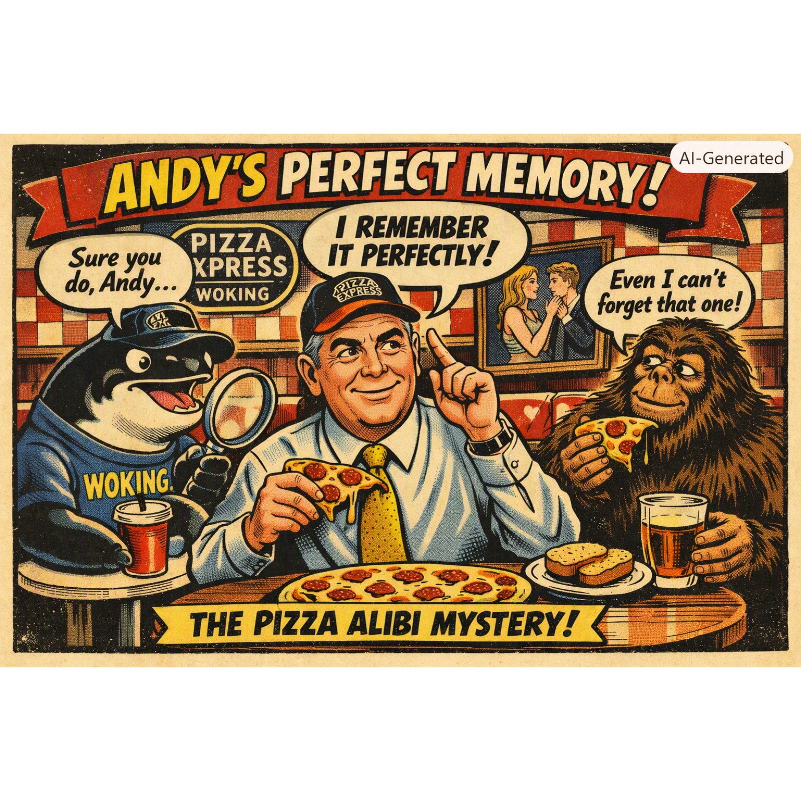 Fringey Mini: Disgraced British Andy's perfect pizza memories questioned episode artwork