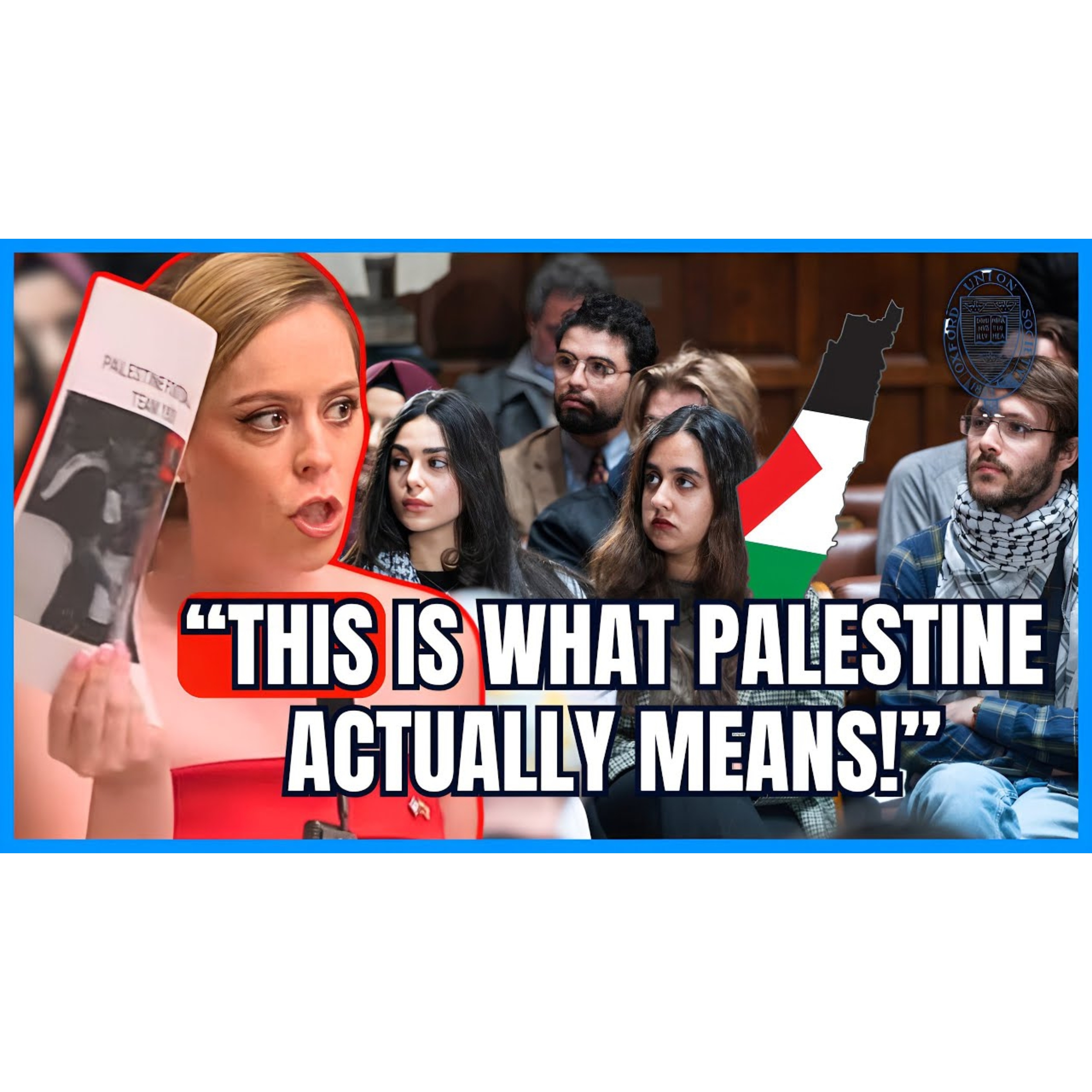 Oxford Union Goes QUIET As Israeli STUNS Them With This Photo!