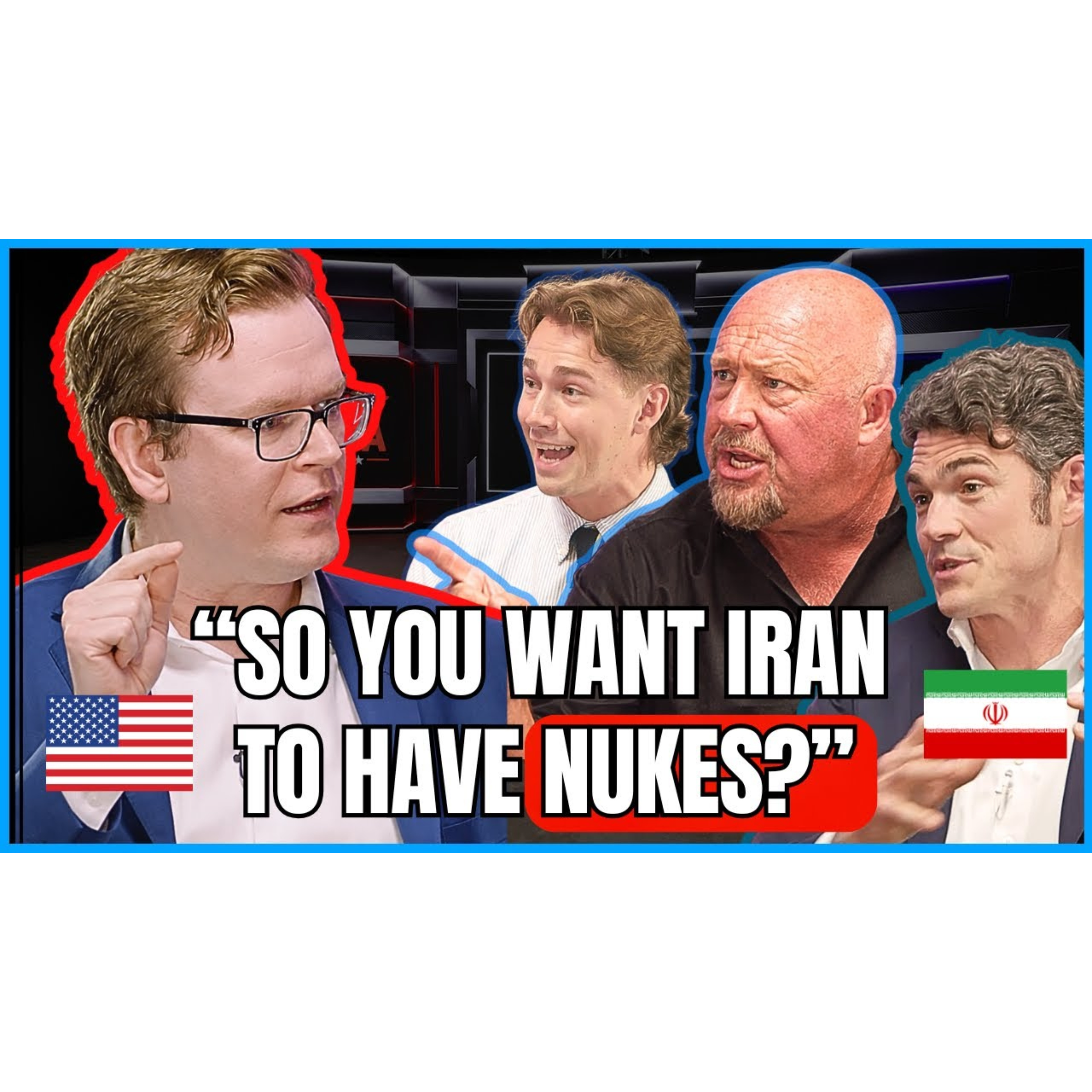 Entire Panel Of IRGC Sympathizers Destroyed By Will Chamberlain!