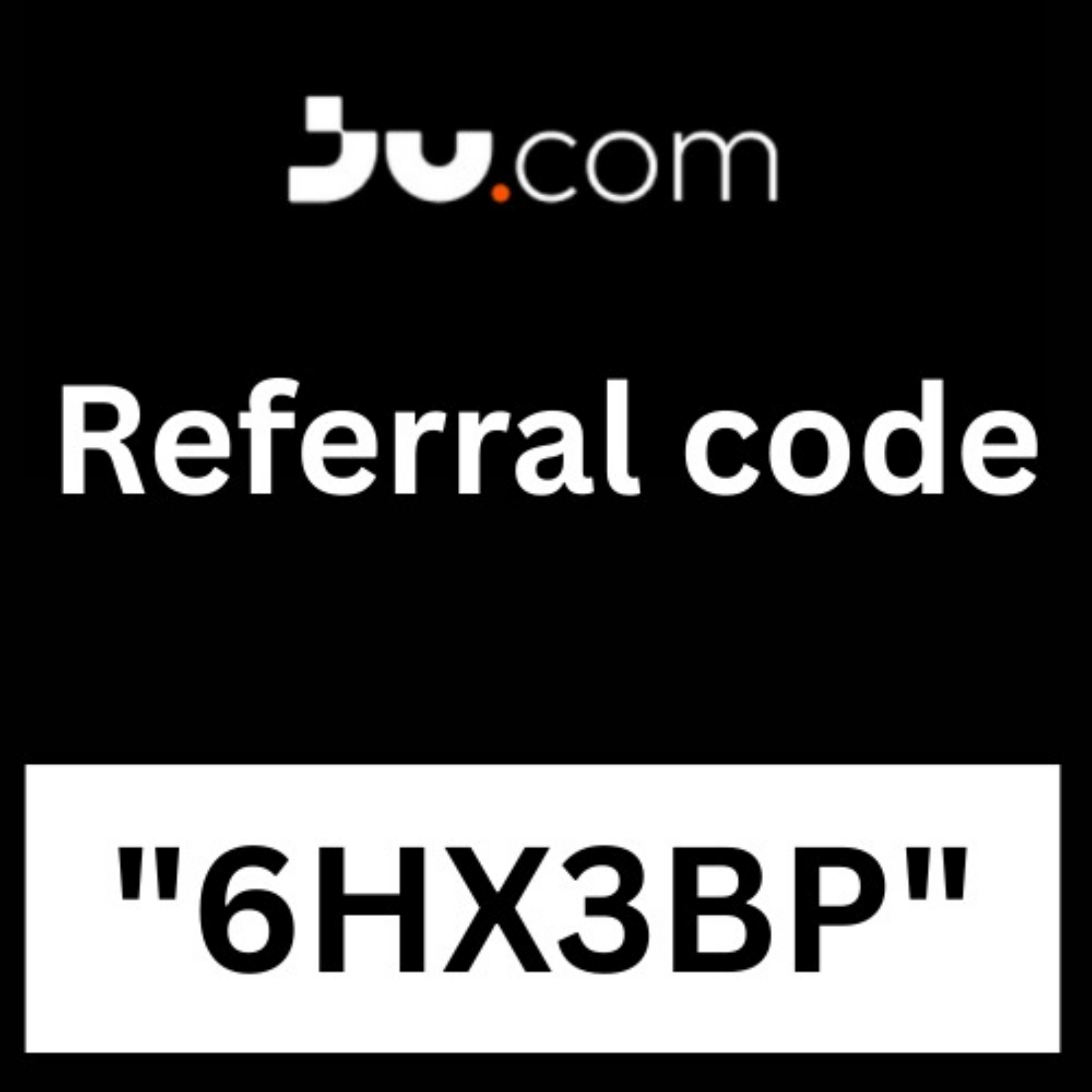 Ju.com Referral Code 6HX3BP – Get 20% Off on Trading Fees cover art