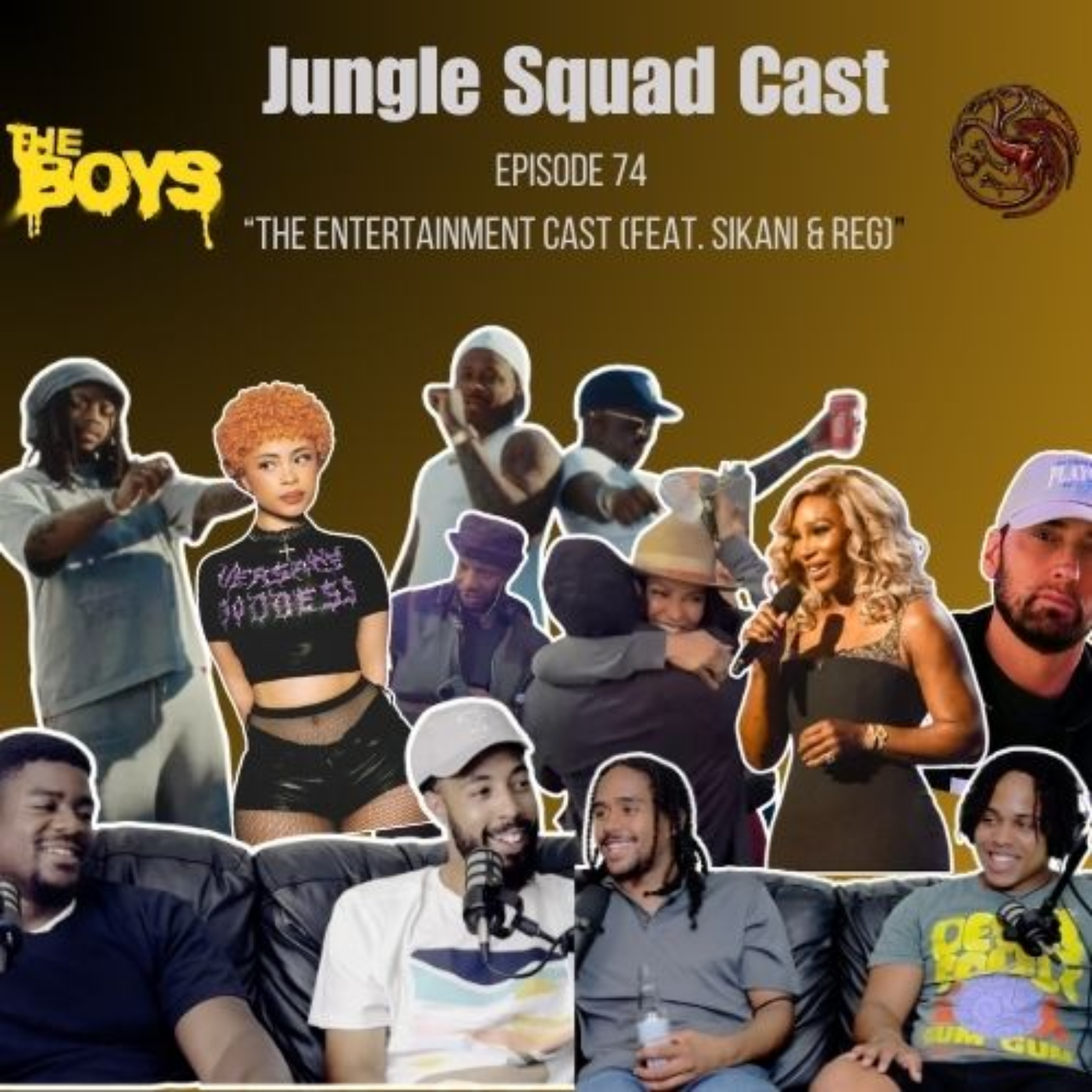 The Entertainment Cast (feat. Sikani & Reg) 