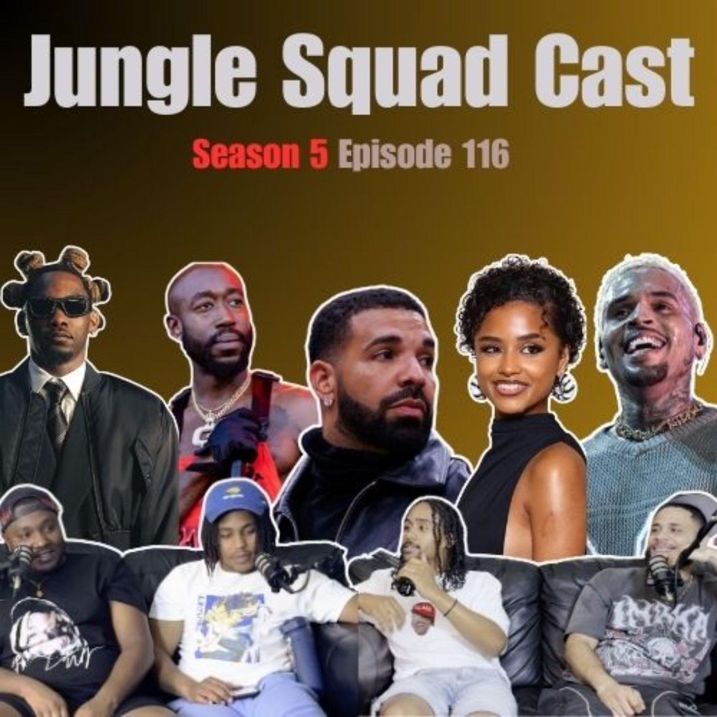 Jungle Squad Cast Episode 116 | The Summer Swish Cast (feat. Quwan Swish)