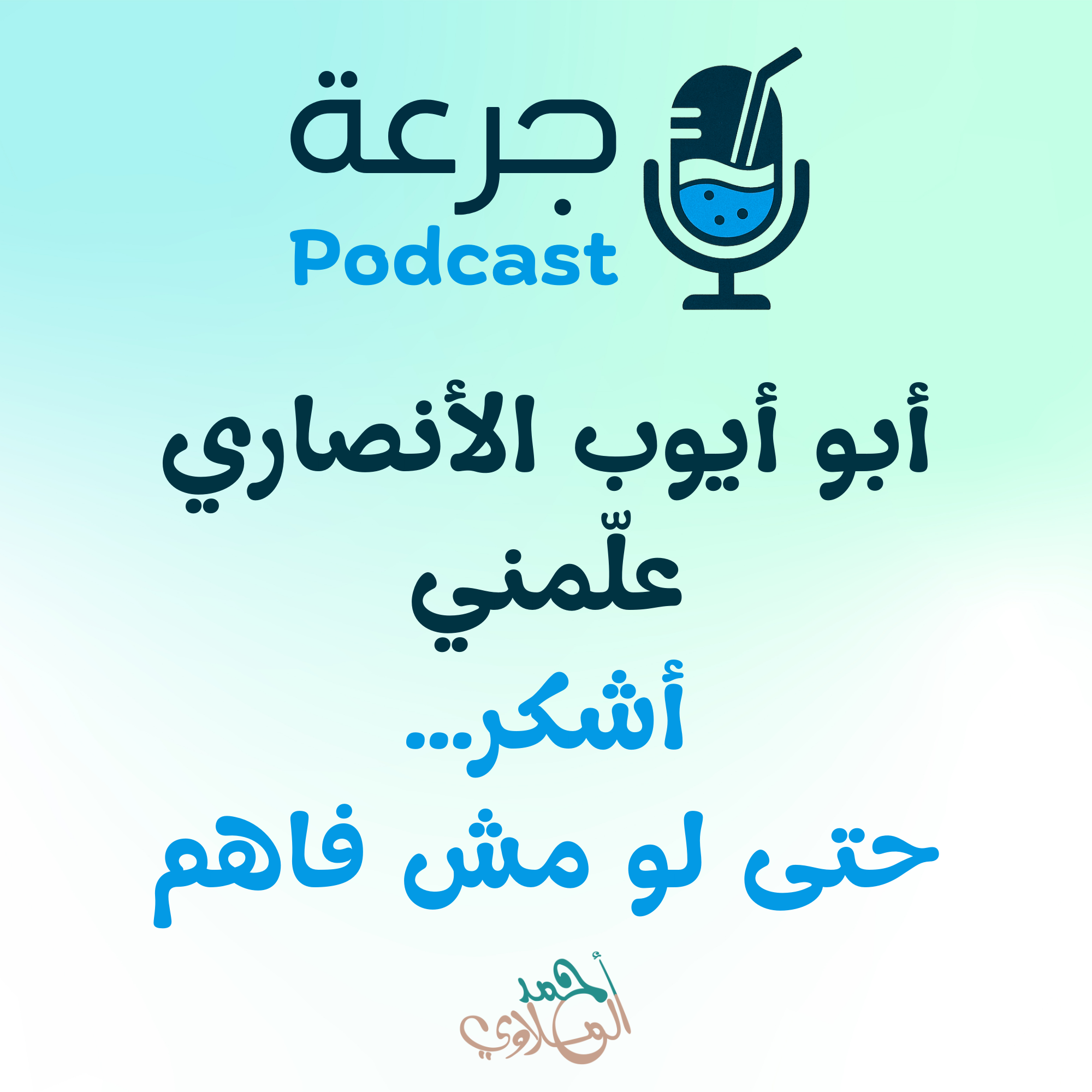 أبو أيوب الأنصاري علّمني اشكر… حتى لو مش فاهم