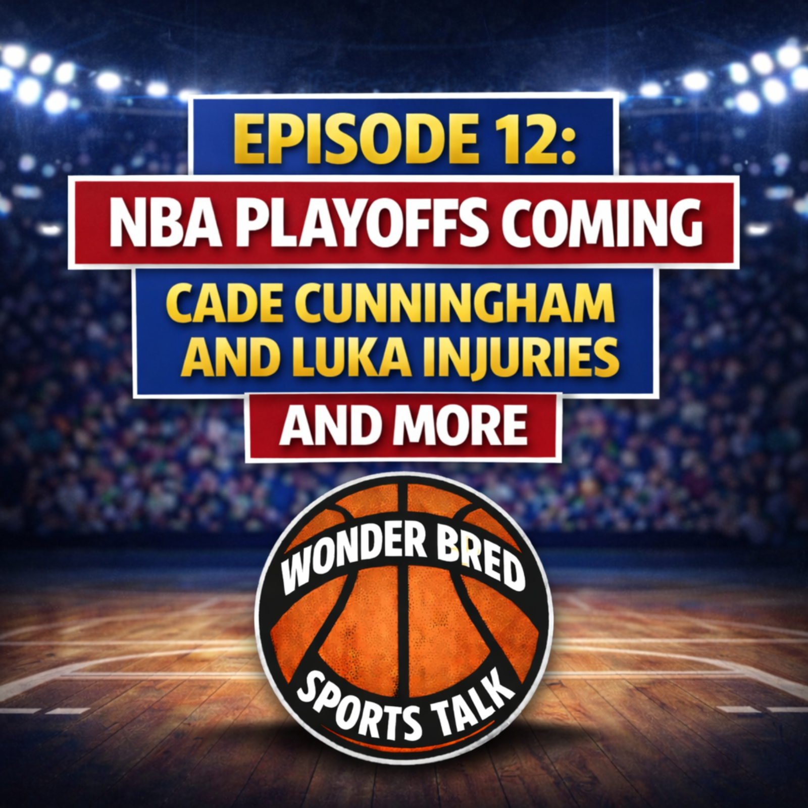 NBA Playoffs Coming, Cade Cunningham and Luka Injuries, Wemby Argument for MVP and More!  episode artwork