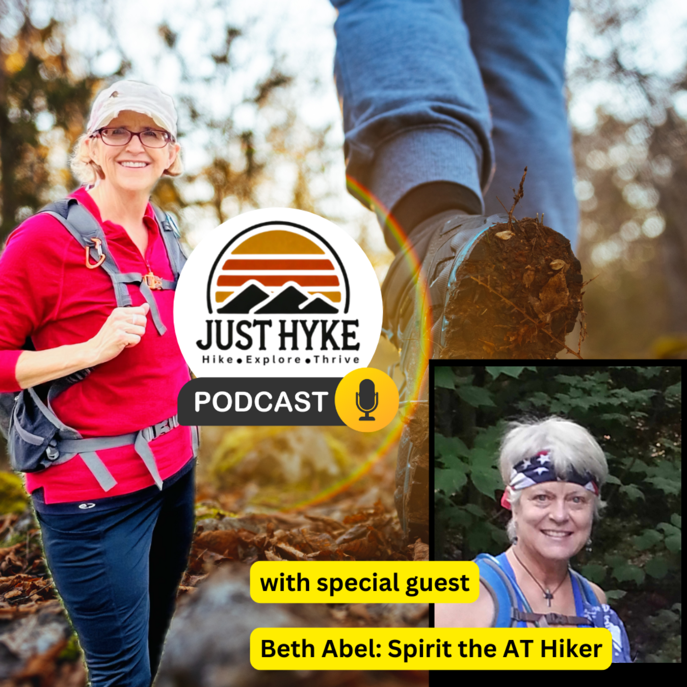 Beth Eden Abel – Spirit the AT Hiker | A 25-Year Appalachian Trail Journey of Faith