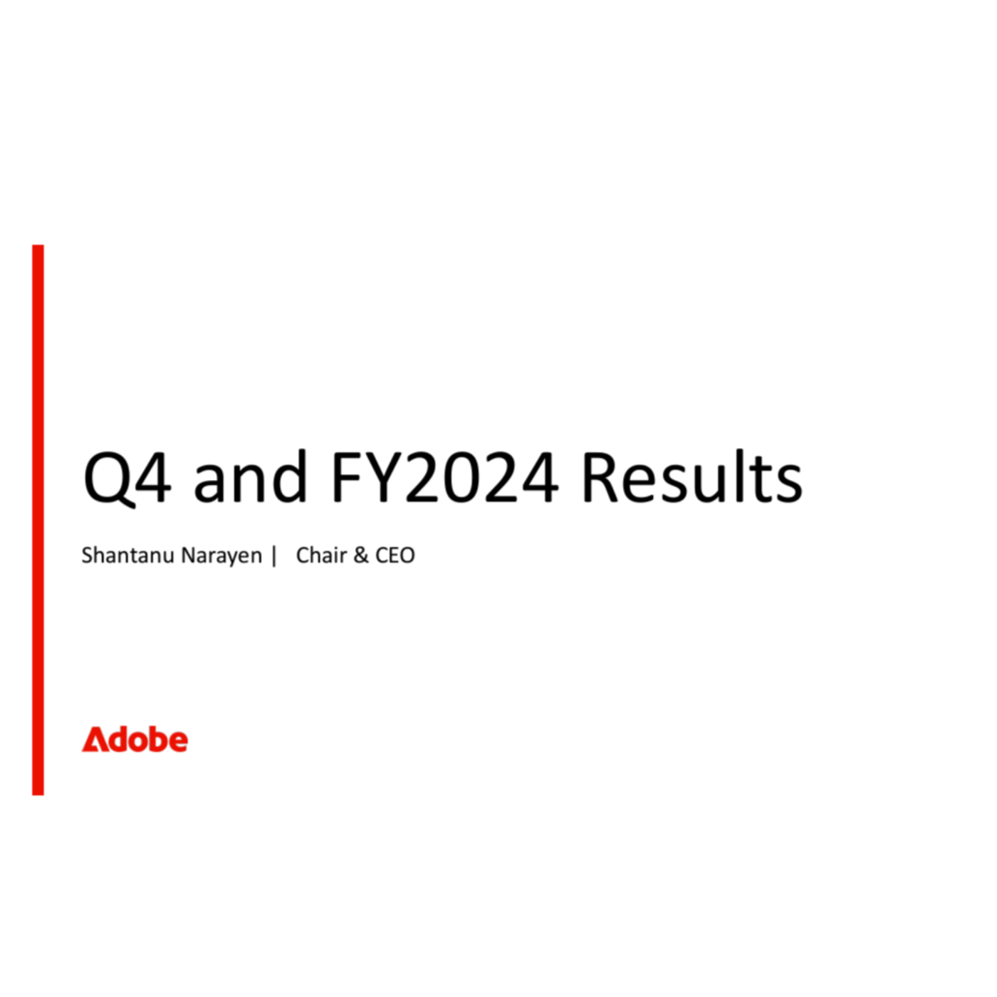 Adobe Fourth Quarter Earnings Recap episode artwork