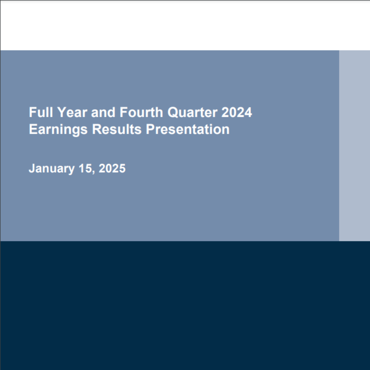 Goldman Sachs Fourth Quarter Earnings Results Deep Dive episode artwork