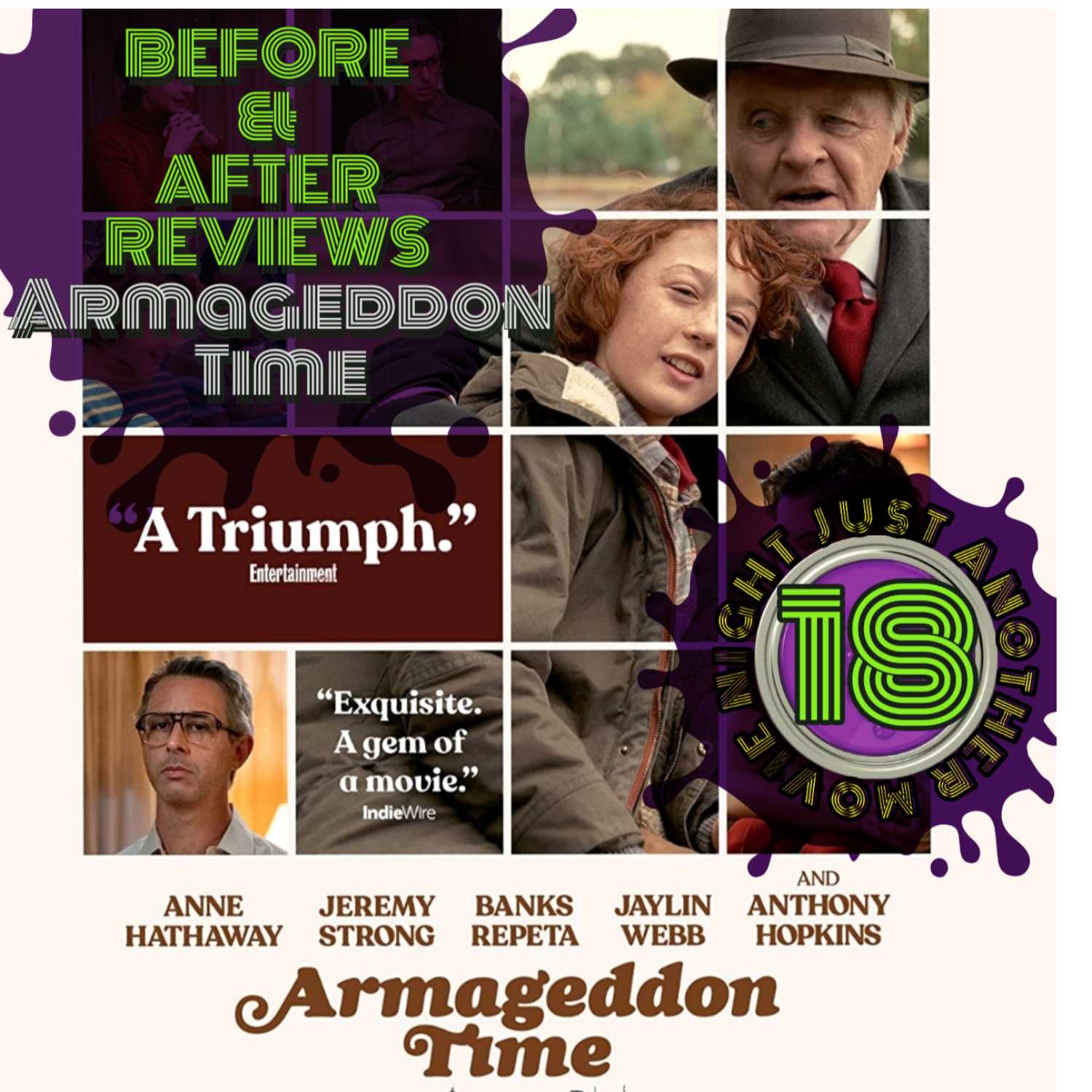 Before and After reviews episode 18 : Armageddon Time