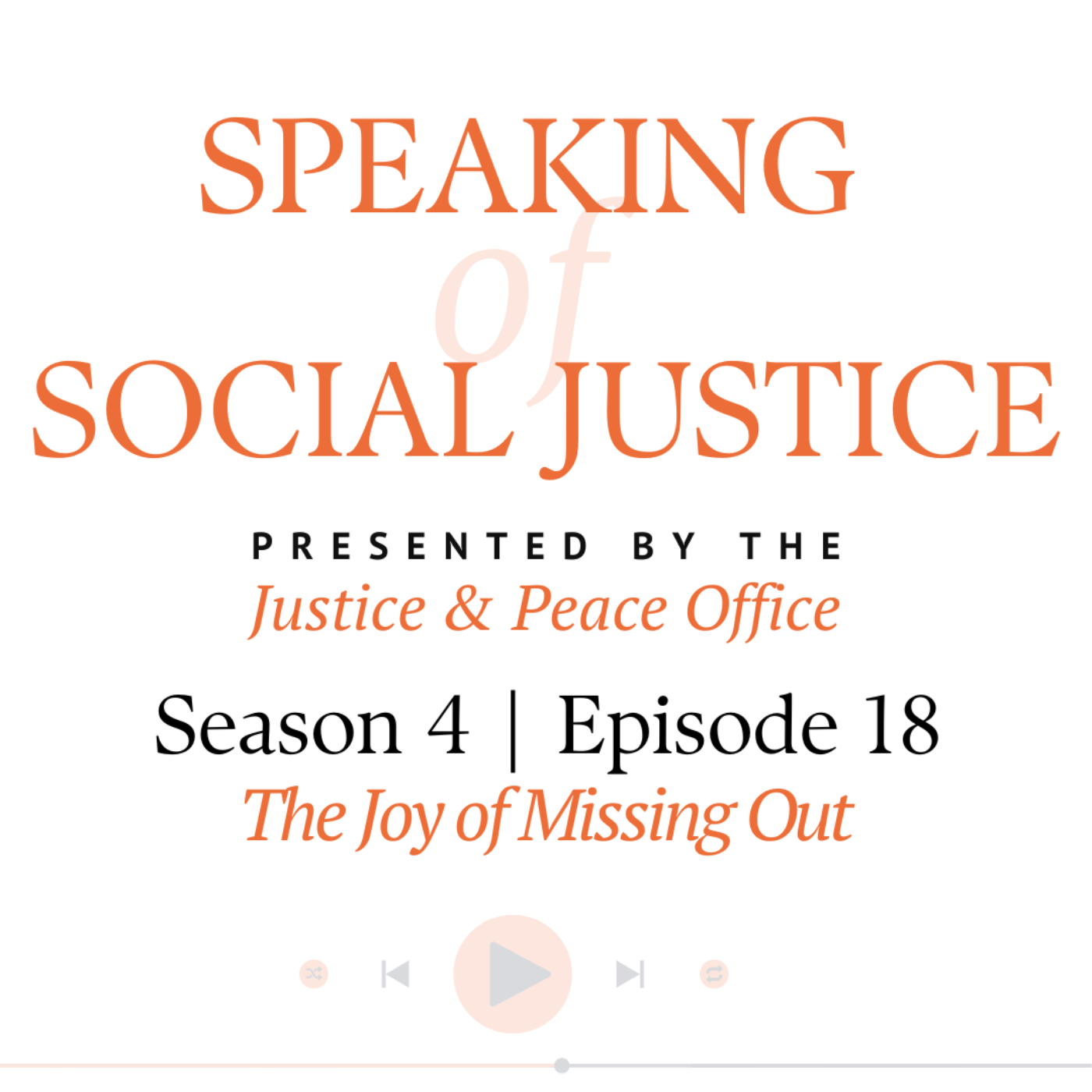Speaking of Social Justice