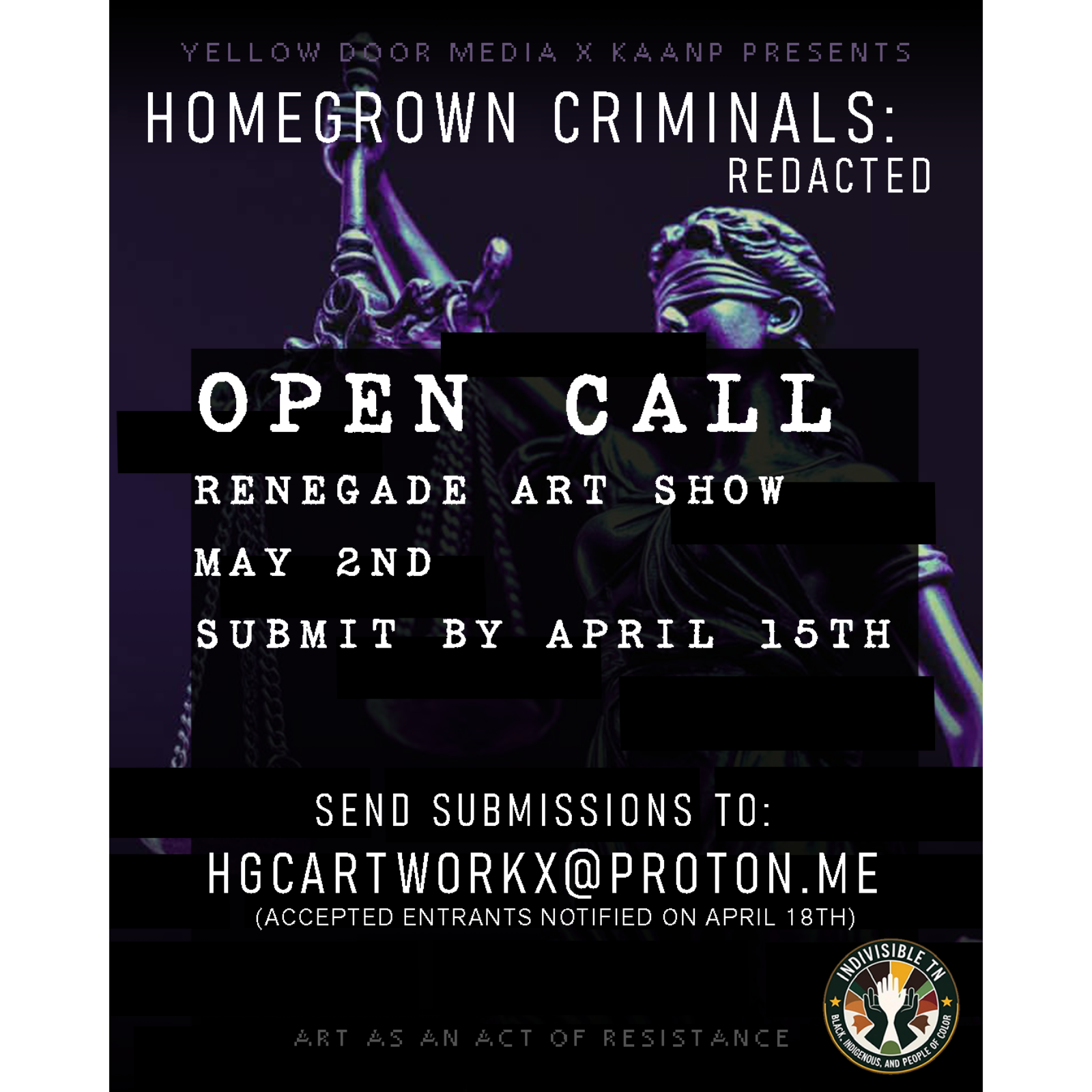 Ep.99 Homegrown Criminals: Redacted Announcement