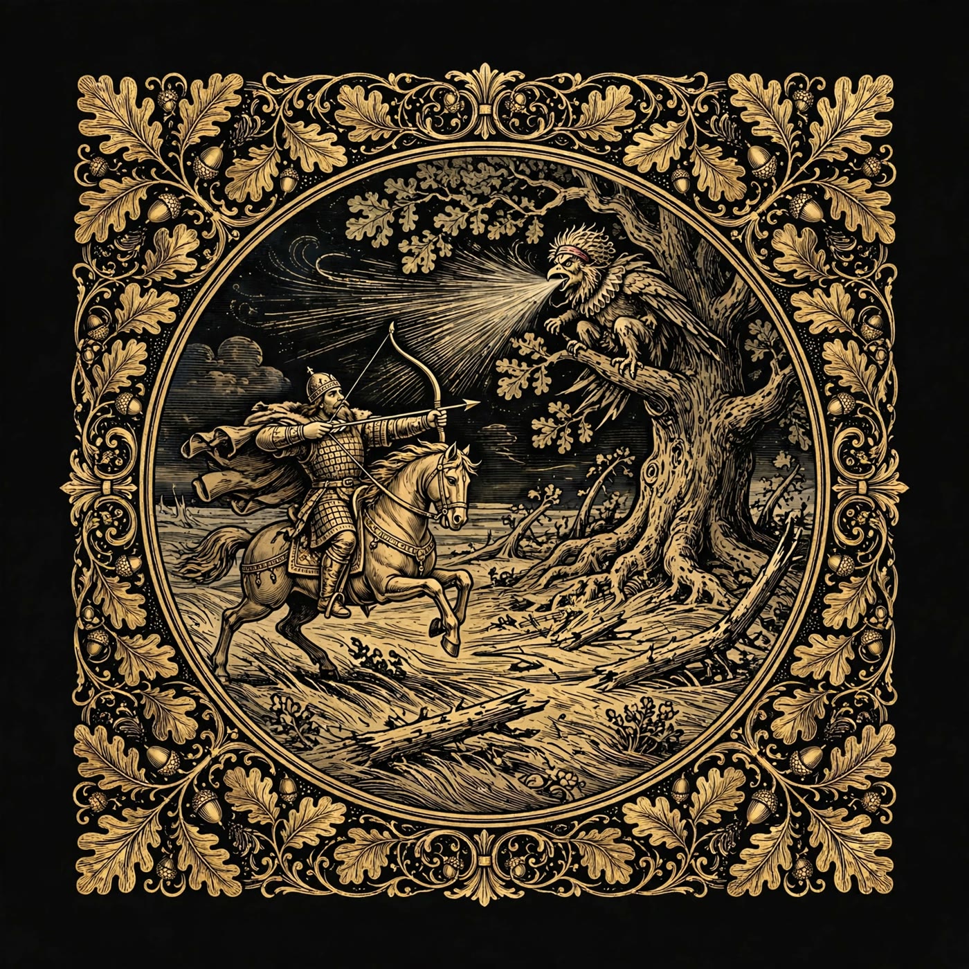 Byliny — Ilya Muromets and Nightingale the Robber