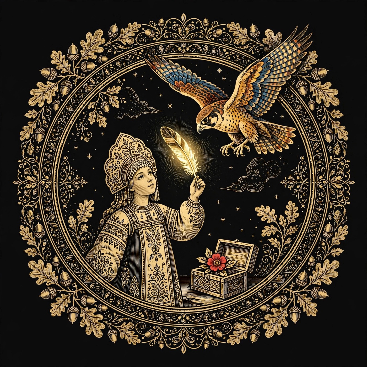 Afanasyev — The Feather of Finist, Part One