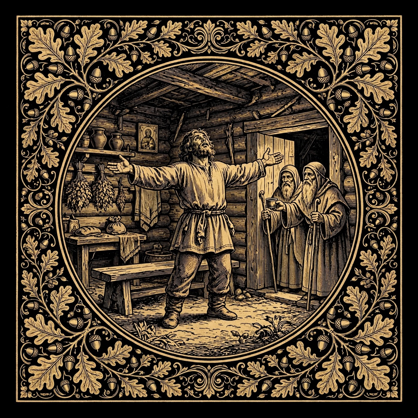 Byliny — The Healing of Ilya Muromets