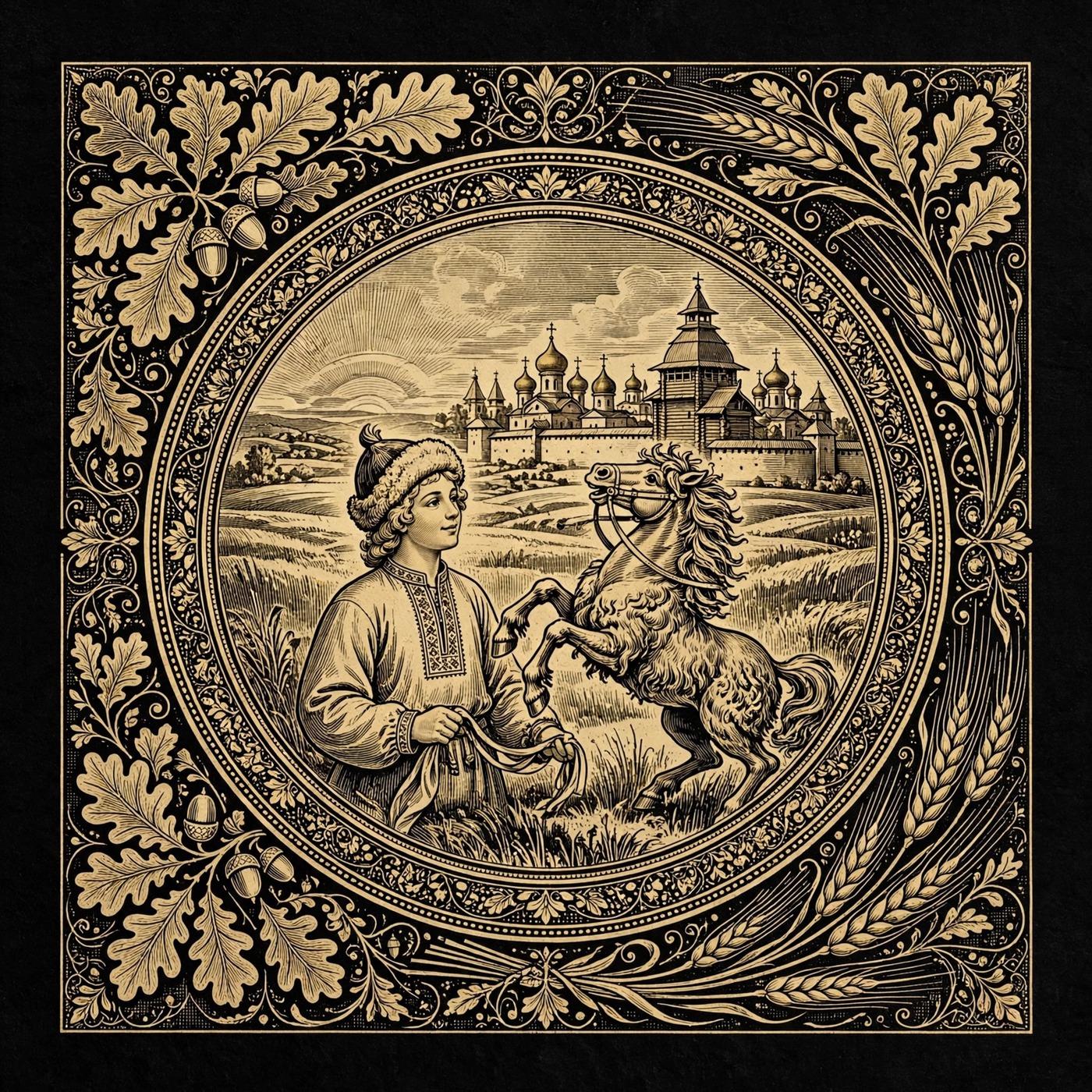 Byliny — Alyosha Popovich and the Sister of the Petrovichi Brothers · Ivan Gostiny Syn