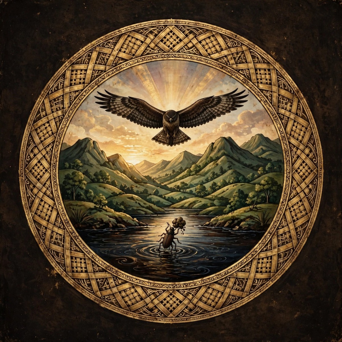 Myths of the Cherokee — Part 1 of 22 (How the World Was Made · The First Fire) episode artwork