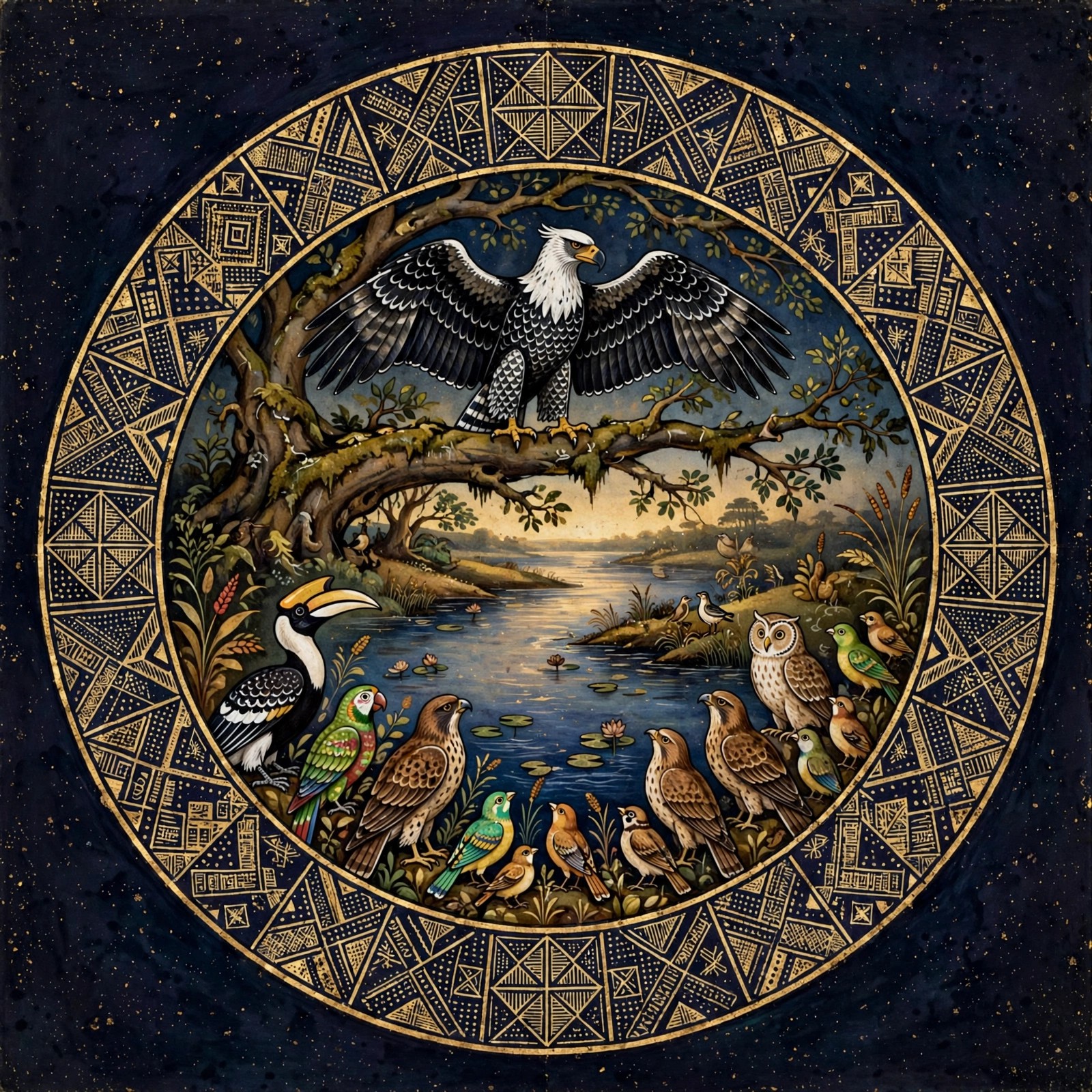 Folk Stories from Southern Nigeria — Part 3 of 3 (How the Tortoise Overcame the Elephant and the Hippopotamus · Why the Moon Waxes and Wanes · The King and the Nsiat Bird · Concerning the Hawk and the Owl · The Election of the King Bird)