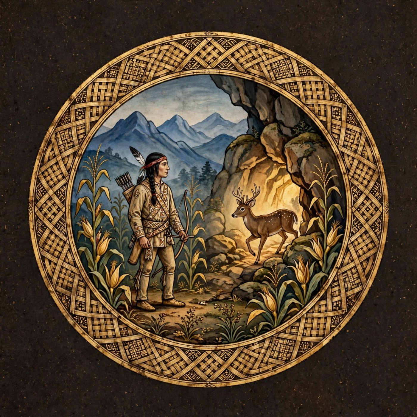 Myths of the Cherokee — Part 2 of 22 (Kana'ti and Selu: The Origin of Game and Corn)