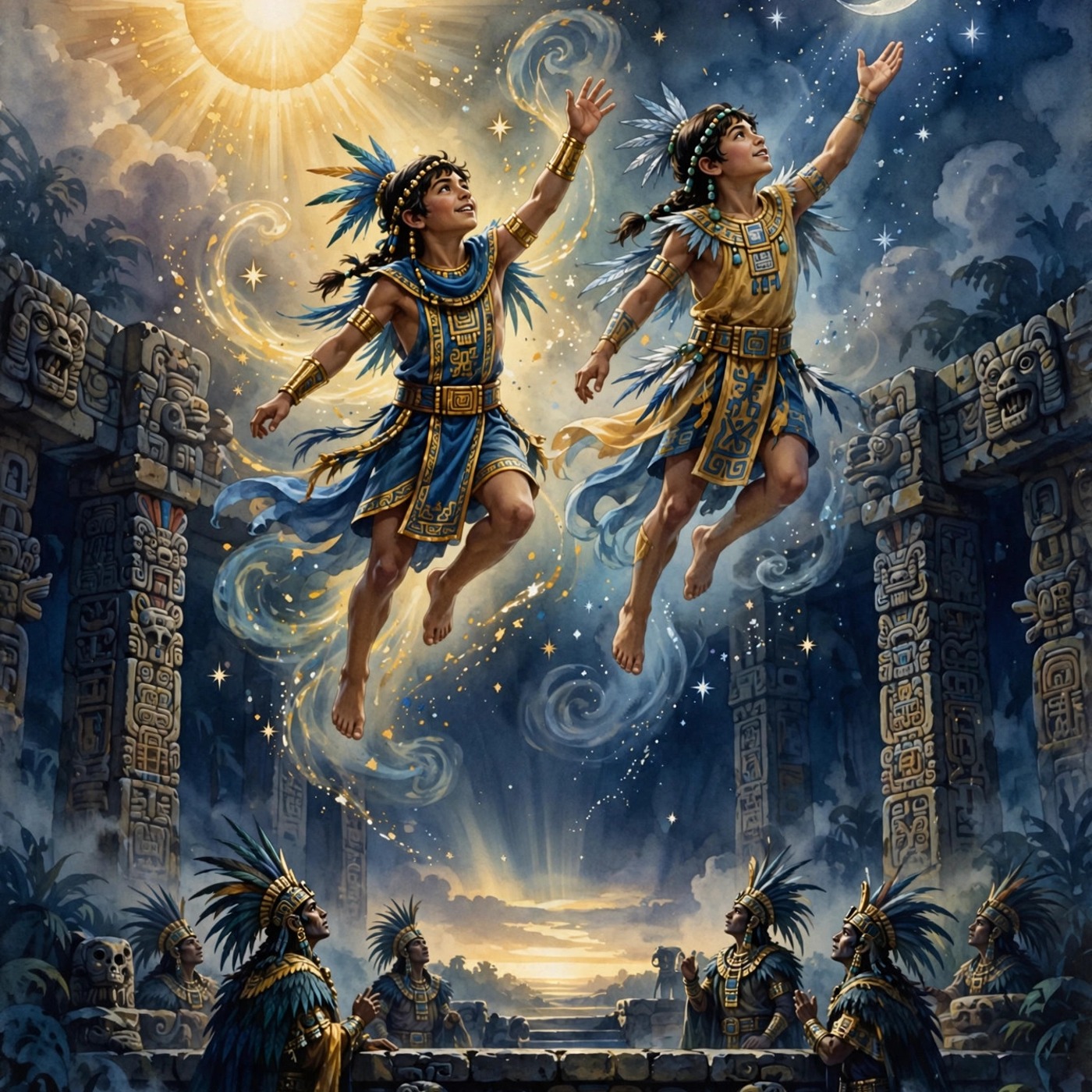 Popol Vuh — Part 8 of 15 (The Death of the Twins and the Fall of Xibalba)