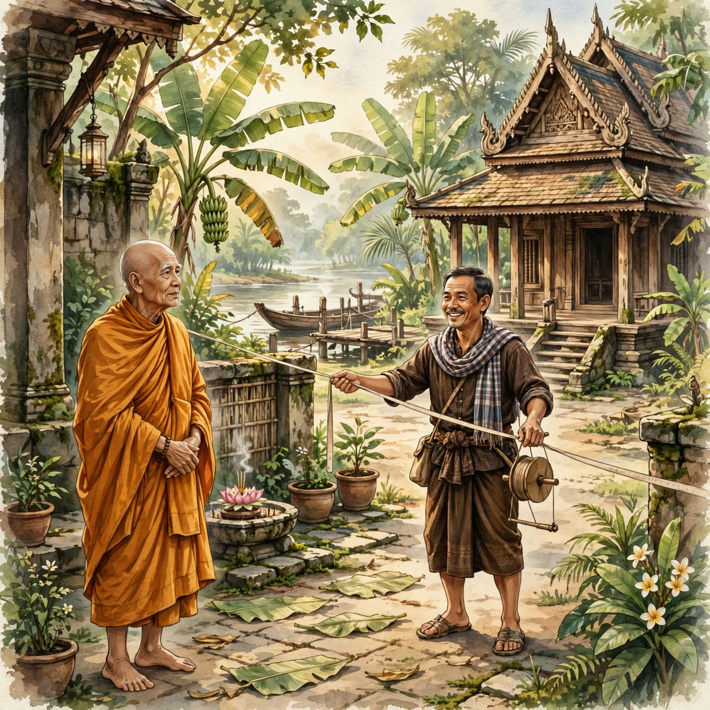 The Gatiloke — Part 4 of 23 (The Monk Who Built a Vihara · The Opium-Addicted Oknha · The Lamb and the Wild Dog · The Old Brahmin with a Young Wife)