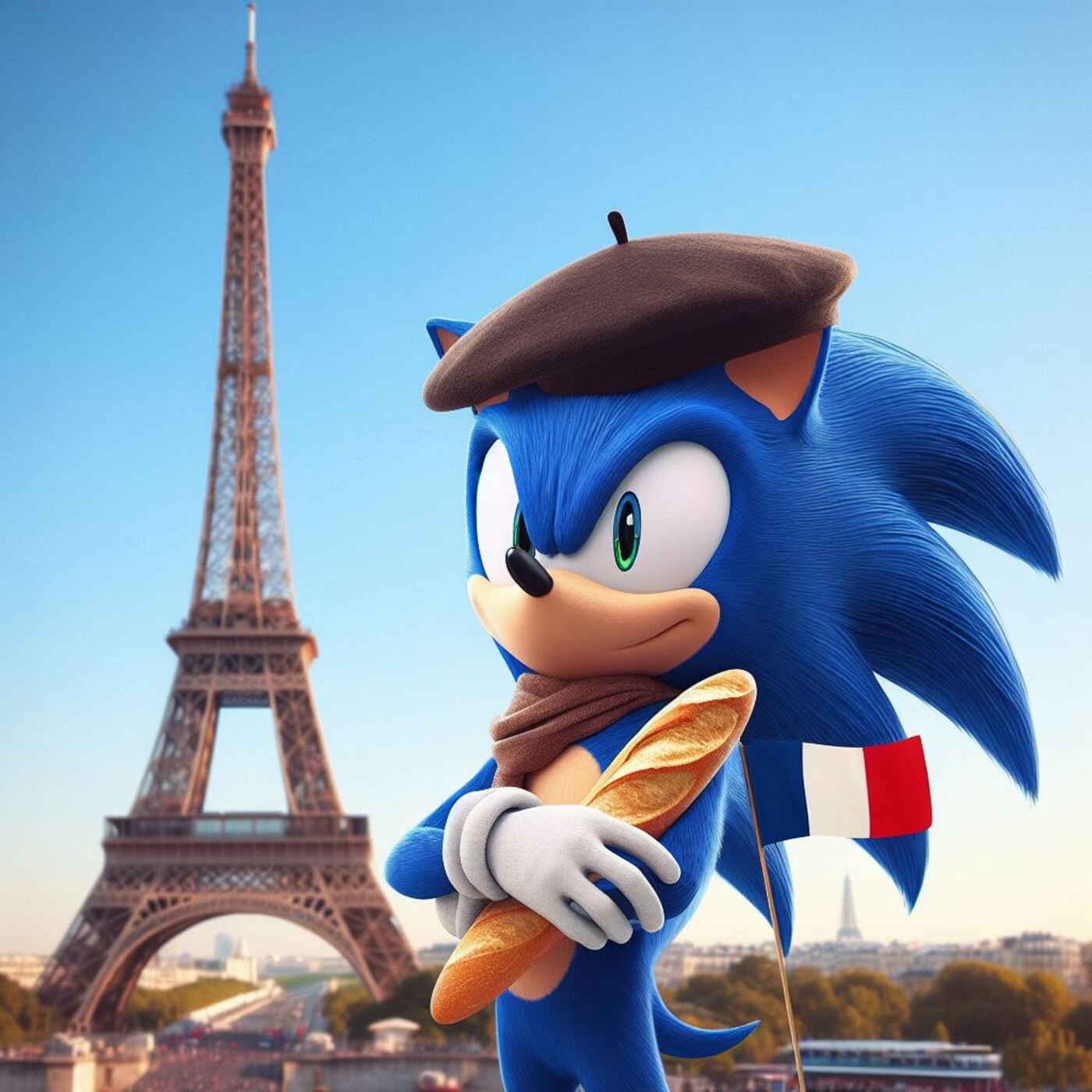 סוניק הכחול בצרפת 🦔🗼